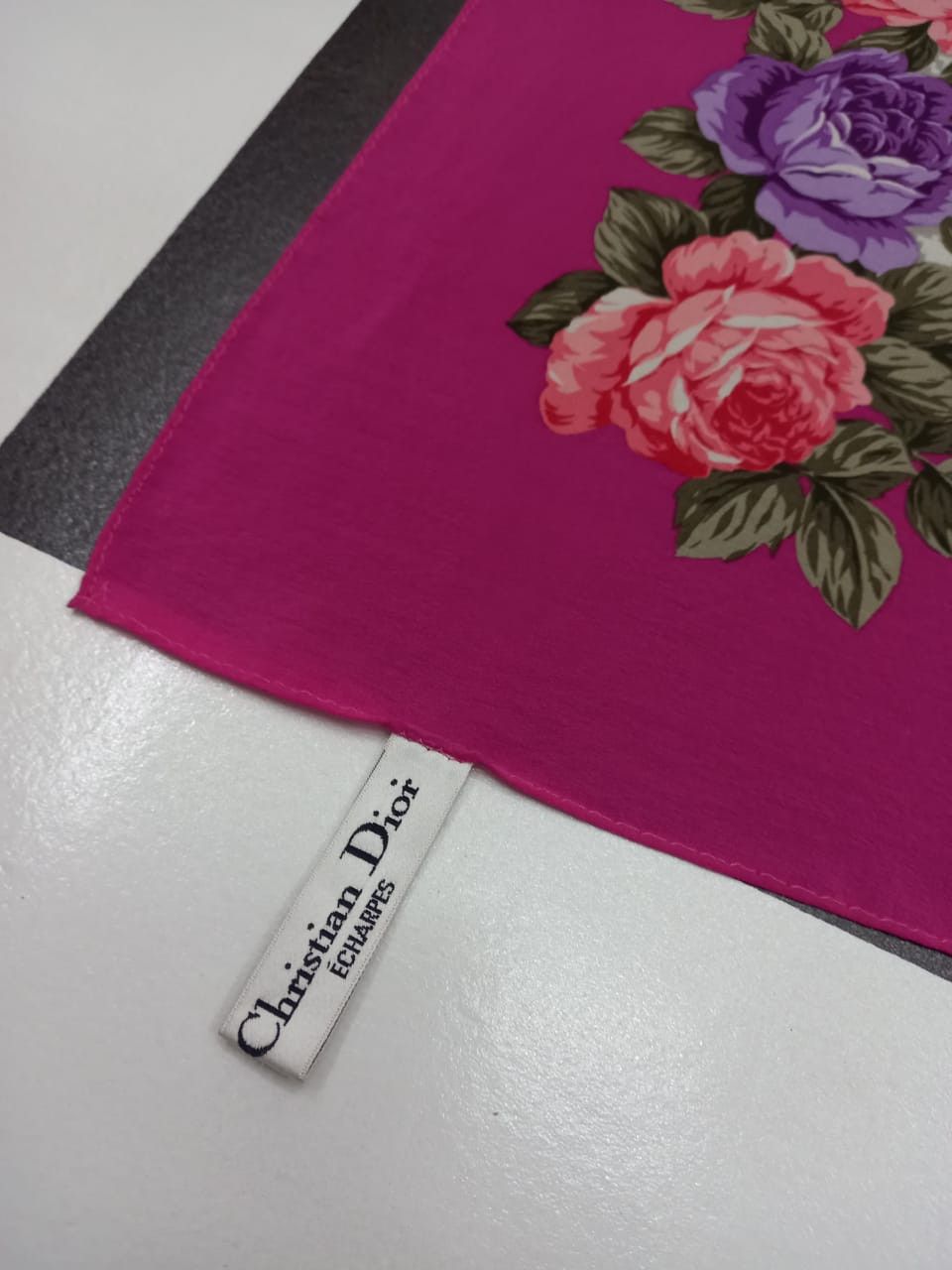 Christian Dior Monsieur Christian Dior Echarpes Silk Scarf ( authentic ) Size ONE SIZE - 7 Thumbnail