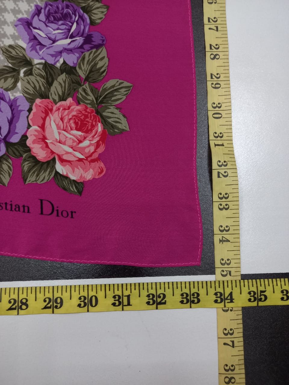 Christian Dior Monsieur Christian Dior Echarpes Silk Scarf ( authentic ) Size ONE SIZE - 6 Thumbnail