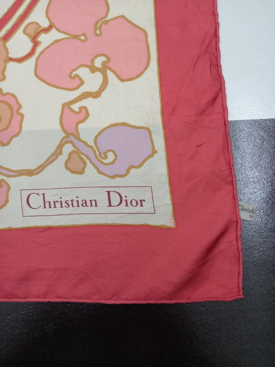 Christian Dior Monsieur Christian Dior Silk Scarf ( authentic ) Size ONE SIZE - 6 Thumbnail