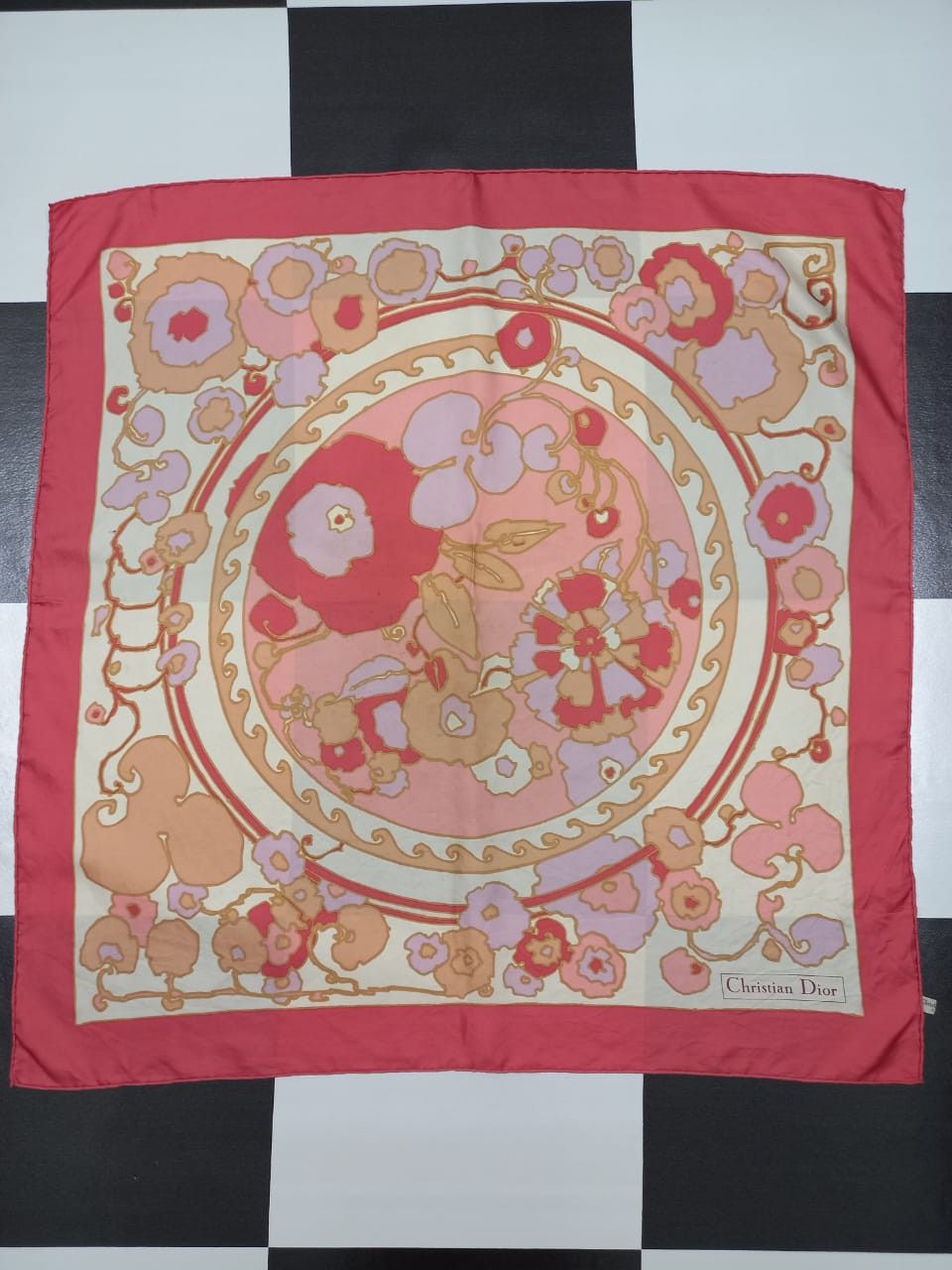 Christian Dior Monsieur Christian Dior Silk Scarf ( authentic ) Size ONE SIZE - 8 Thumbnail