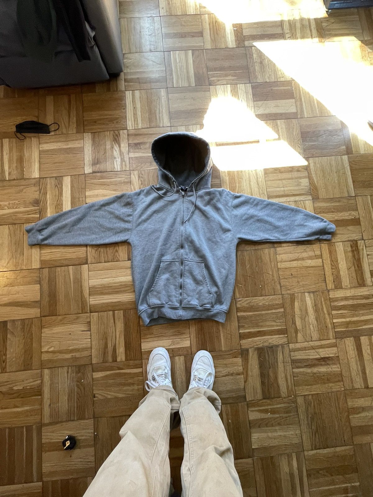 Japanese Brand Vintage Distressed Dark Gray Hoodie Size US M / EU 48-50 / 2 - 1 Thumbnail
