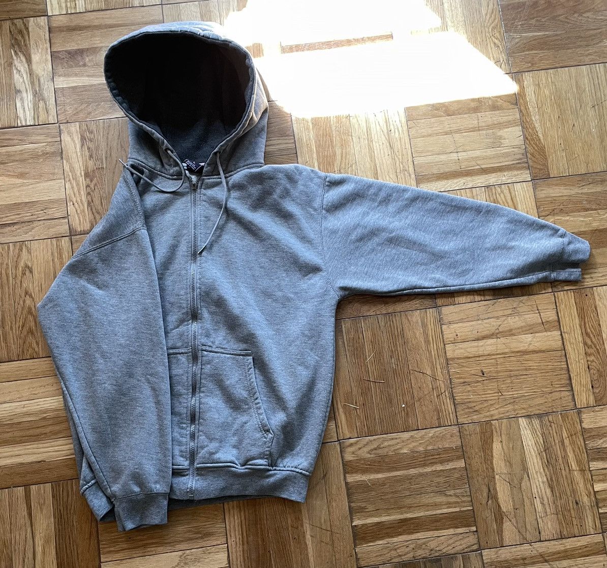 Japanese Brand Vintage Distressed Dark Gray Hoodie Size US M / EU 48-50 / 2 - 2 Thumbnail