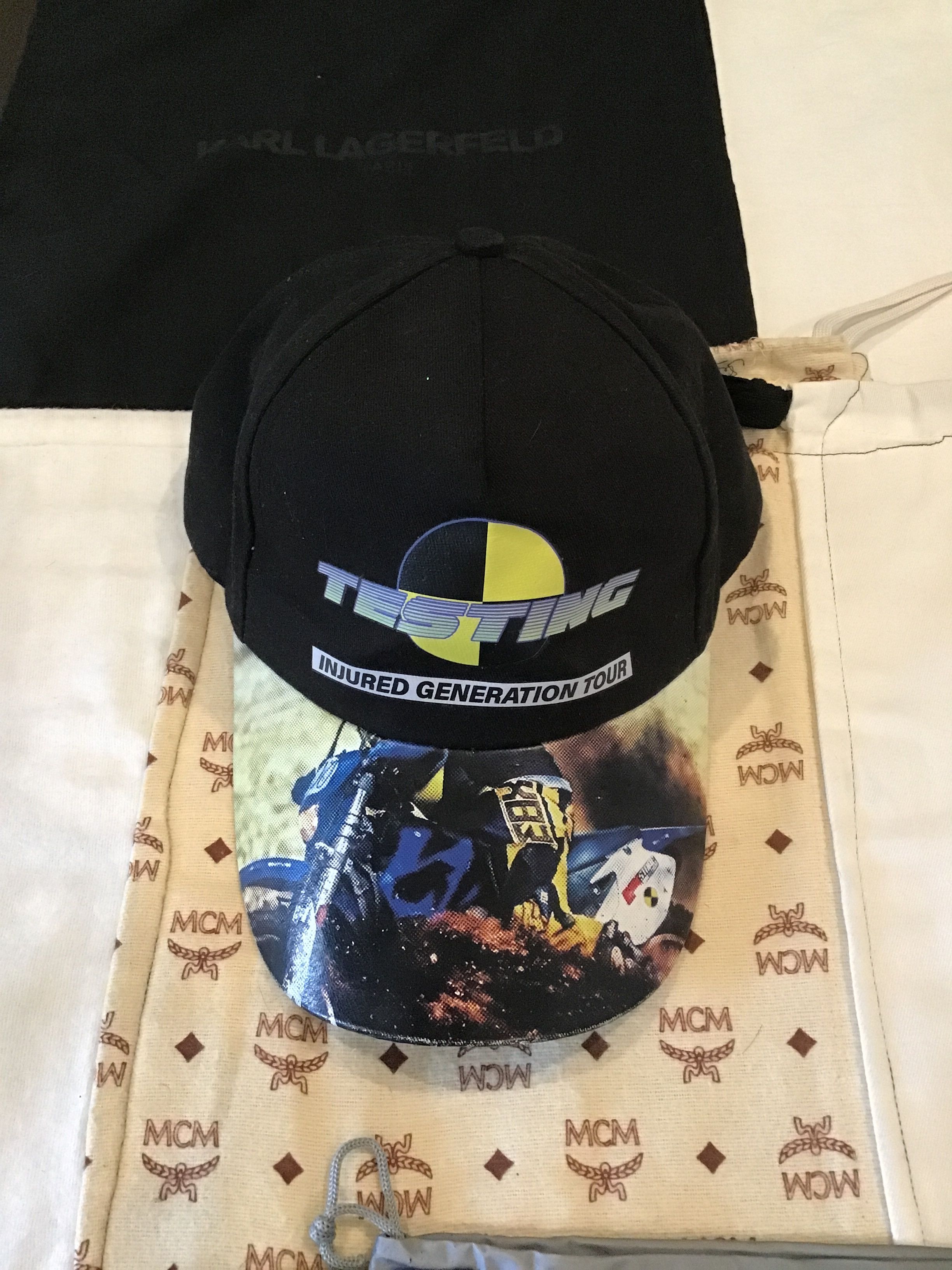 A$AP Rocky ASAP rocky testing injured generation tour hat | Grailed