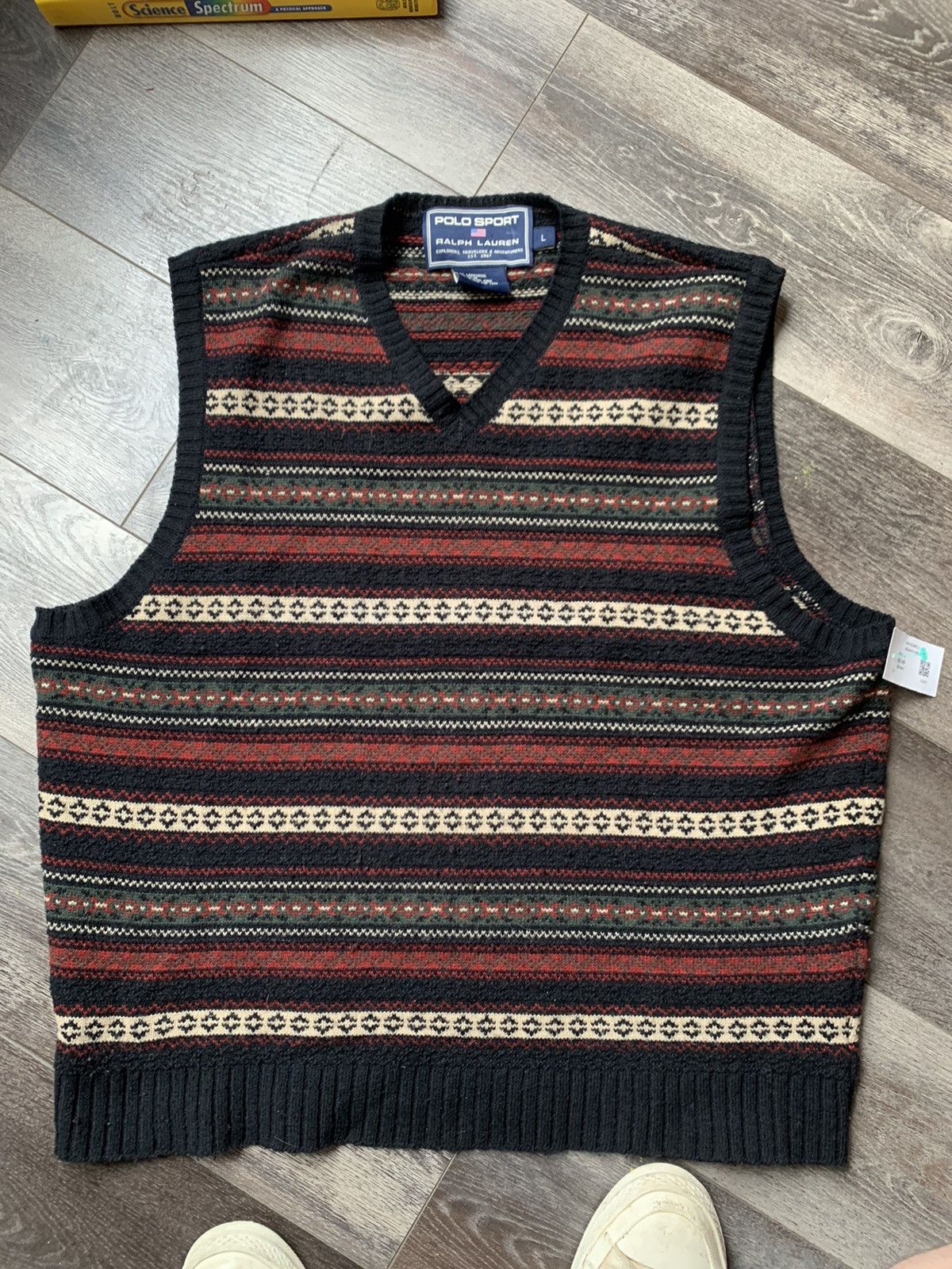Polo Ralph Lauren × Vintage Vintage polo sport vest Size US L / EU 52-54 / 3 - 1 Thumbnail