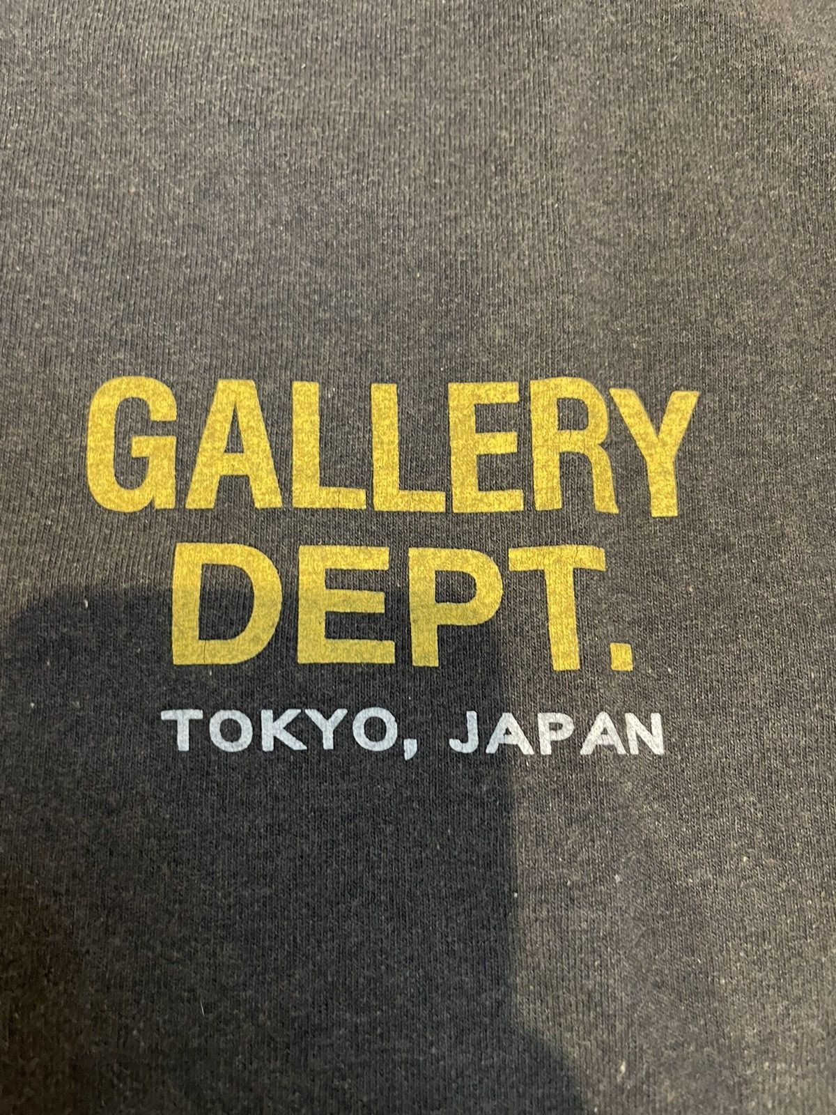 Gallery Dept. Gallery Dept Firsthand Anniversary Tokyo Painted Black Tee |  Grailed