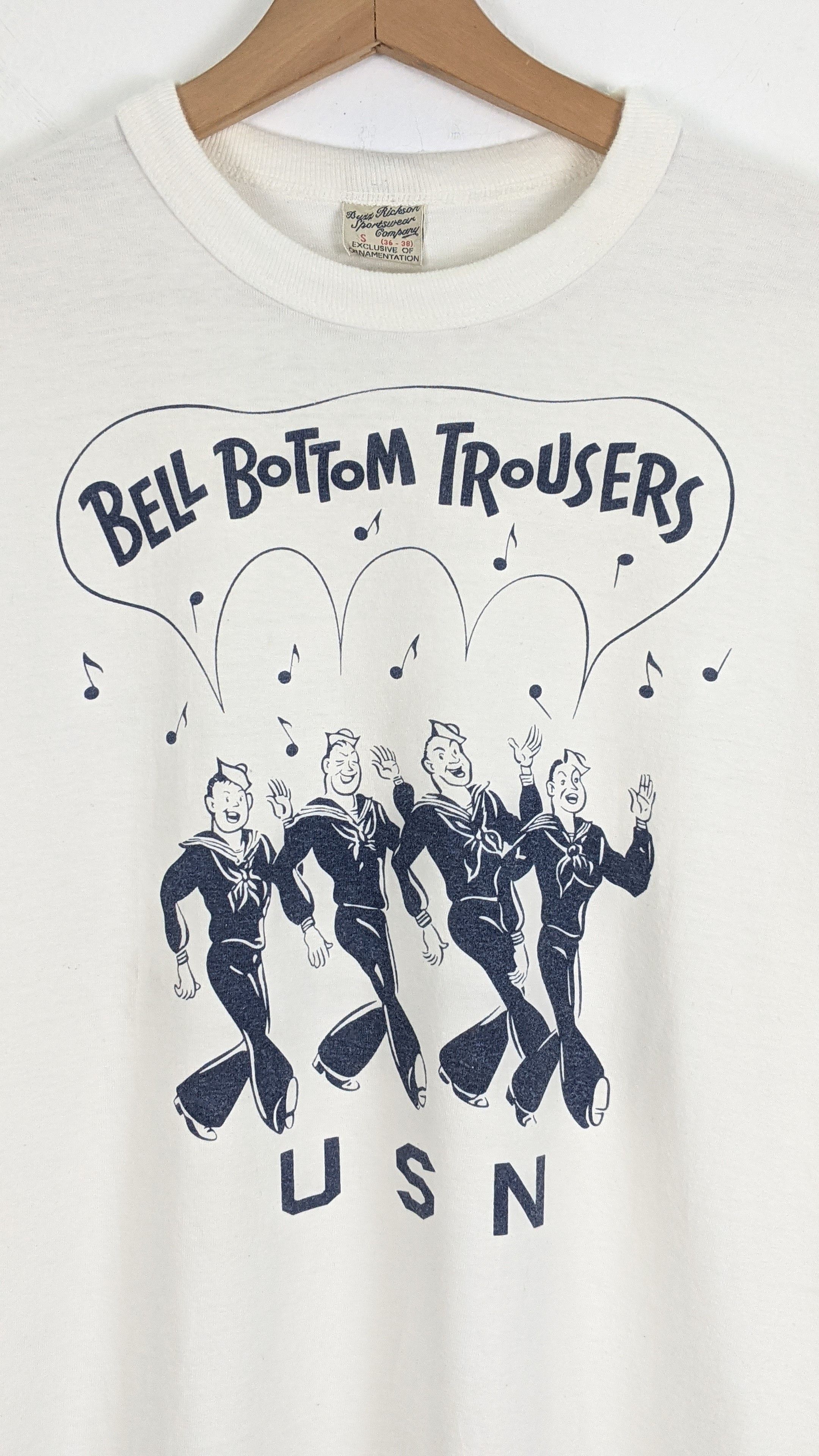 Buzz Rickson's USN Bell Bottom Buzz Rickson Sportswear Shirt Size US S / EU 44-46 / 1 - 3 Thumbnail