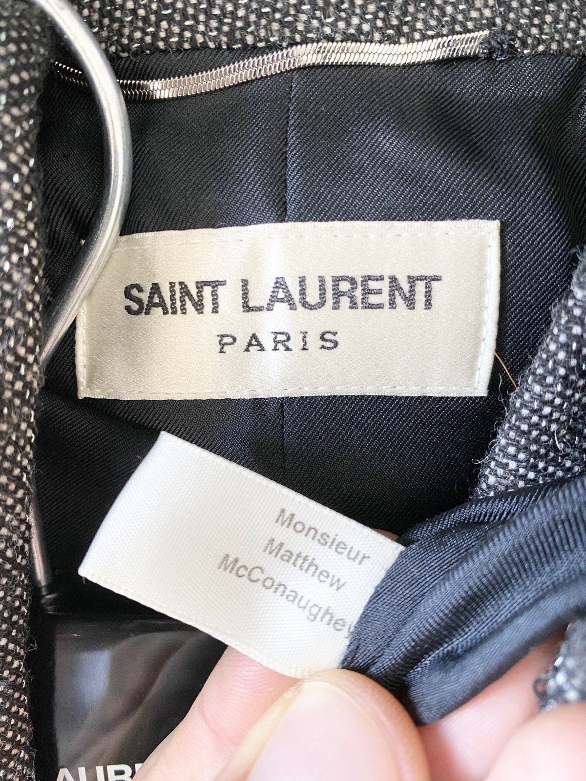 Hedi Slimane × Saint Laurent Paris SLP FW14 ‘MATHEW McCONAUGHEY’ PERSONAL JACKET Size US M / EU 48-50 / 2 - 2 Thumbnail