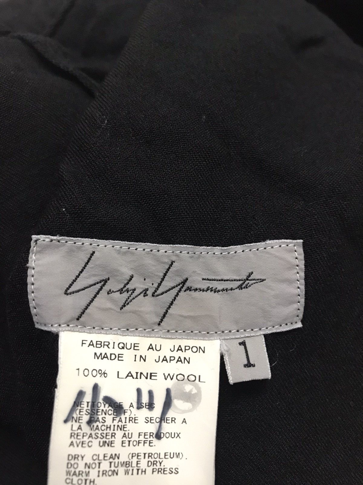 Japanese Brand 🔥🔥BEST OFFER!!!YOHJI YAMAMOTO Size US 28 / EU 44 - 10 Thumbnail