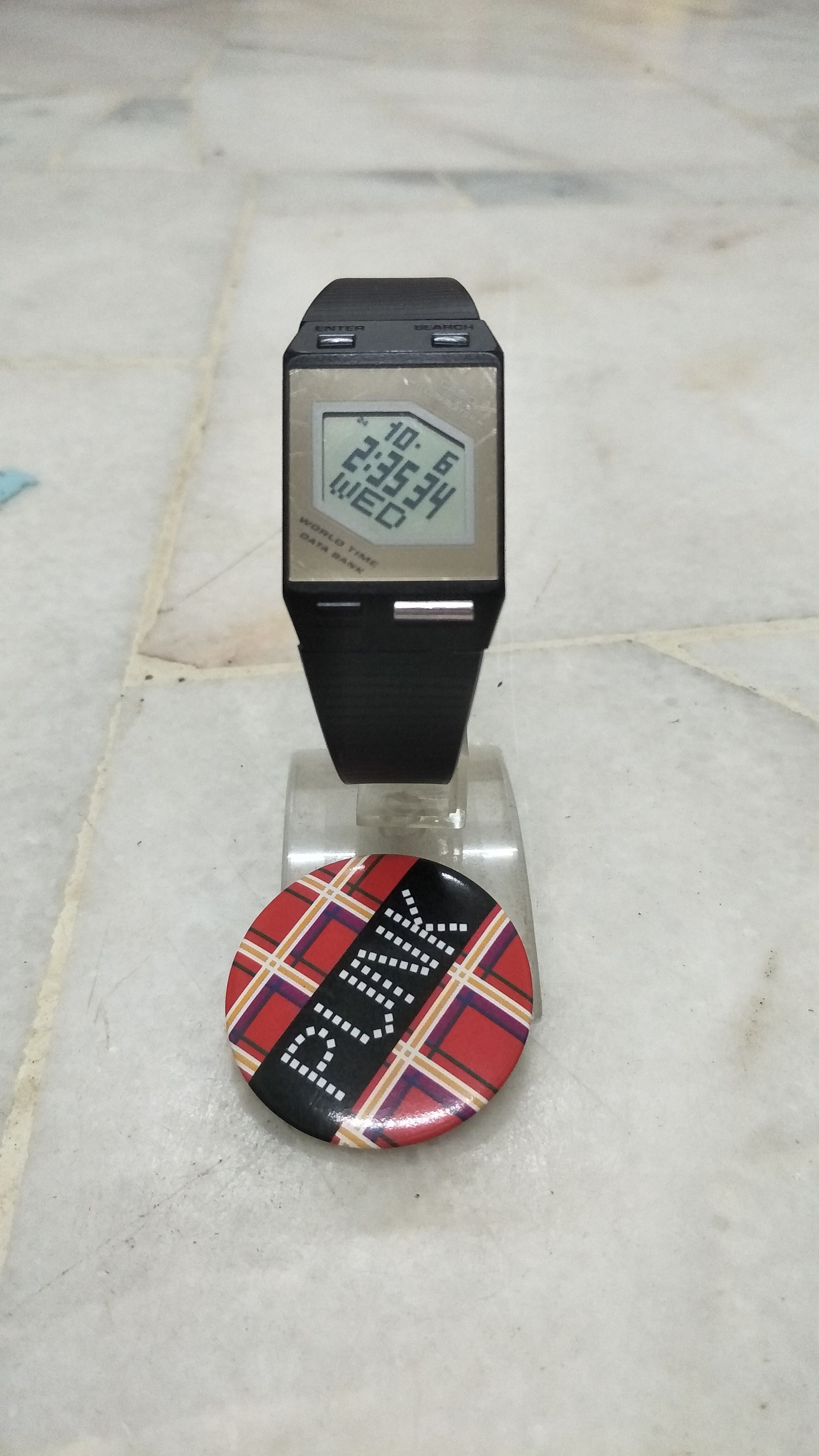 Vintage Watches 2025 Casio Casio Pela Film Watch 80's Vintage