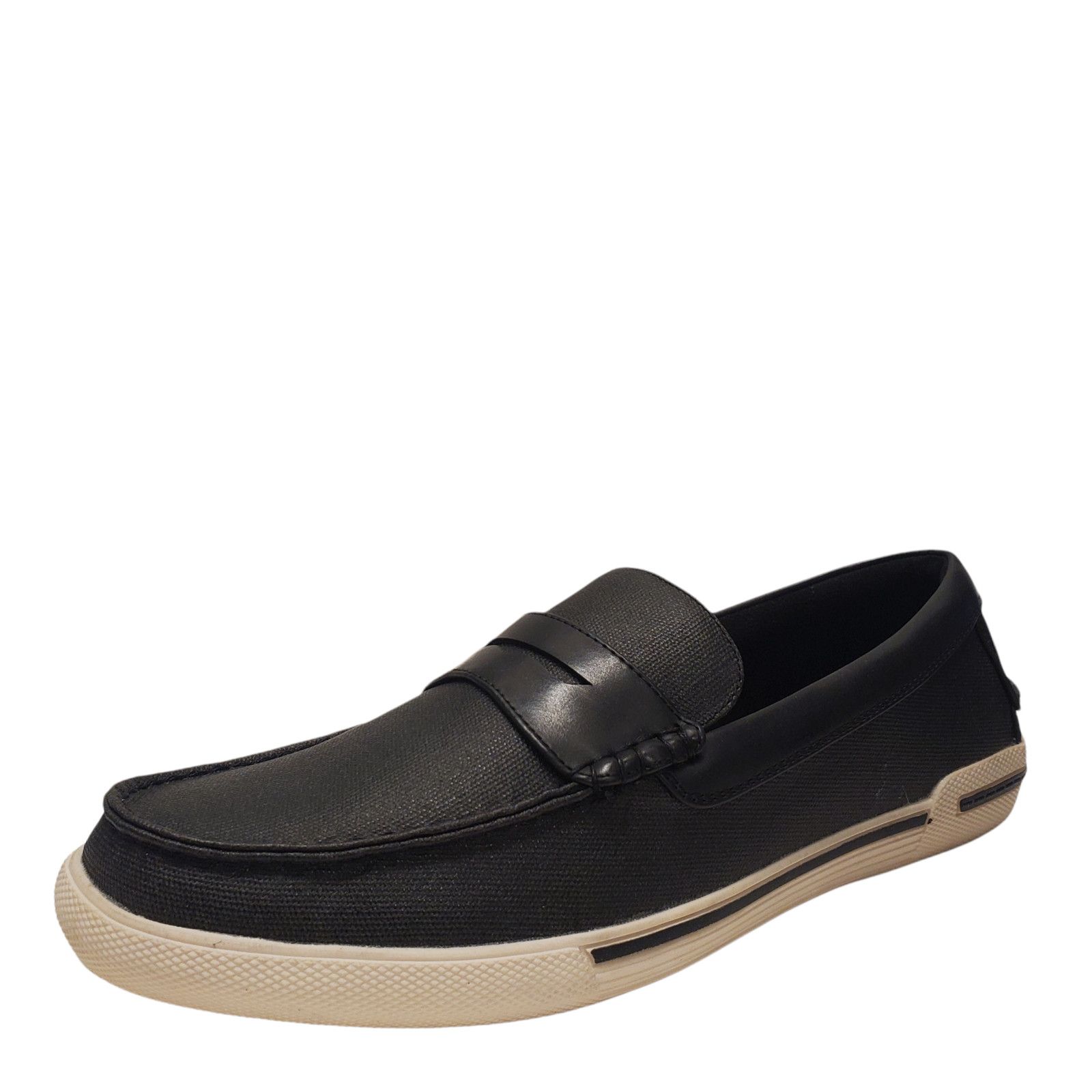 Kenneth Cole Unlisted by Kenneth Cole Mens Un-Anchor Boat Shoes Black Size US 10 / EU 43 - 1 Thumbnail