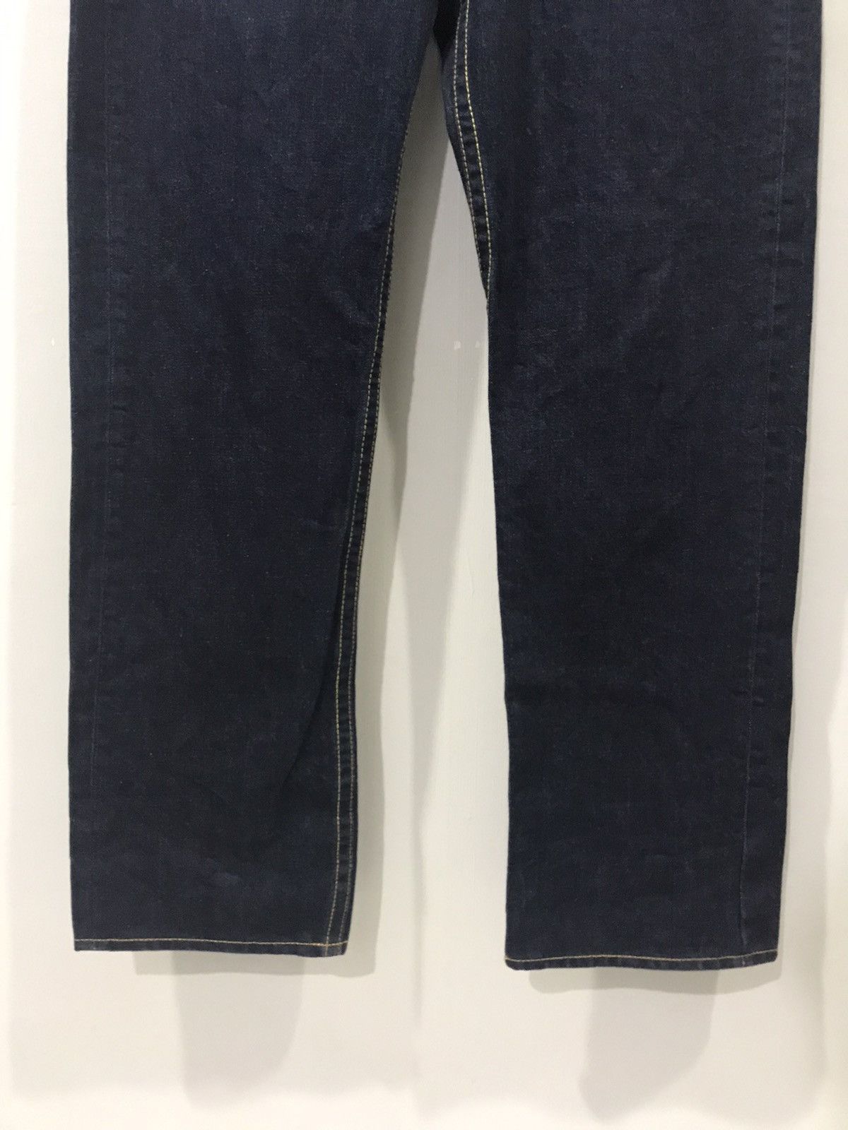 Japanese Brand CO&LU Japan Hysteric Twin Eyes Big Print Denim Size US 30 / EU 46 - 8 Thumbnail