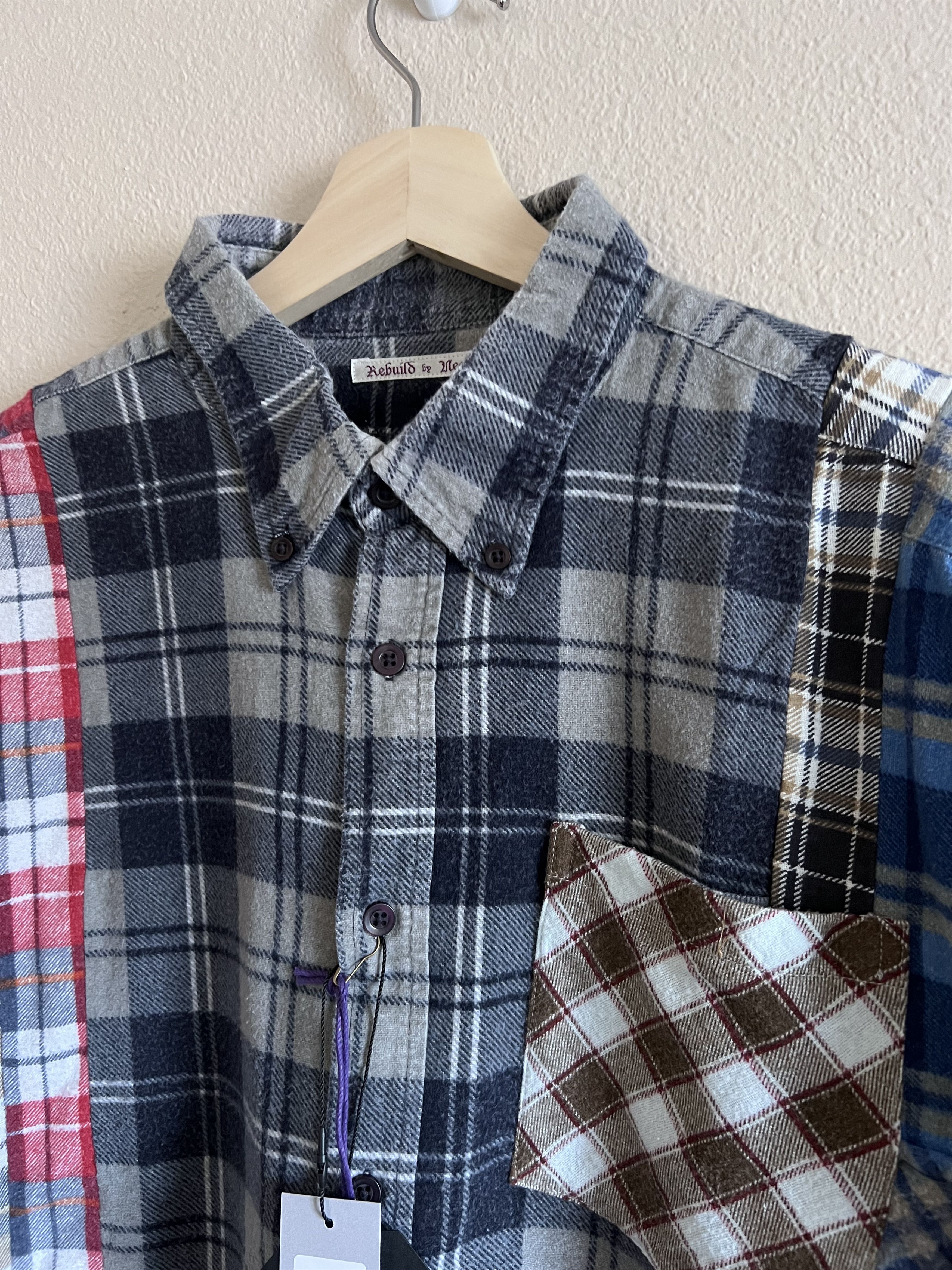 Needles Needles Rebuild 7 Cut Flannel Wide Size US XL / EU 56 / 4 - 2 Thumbnail
