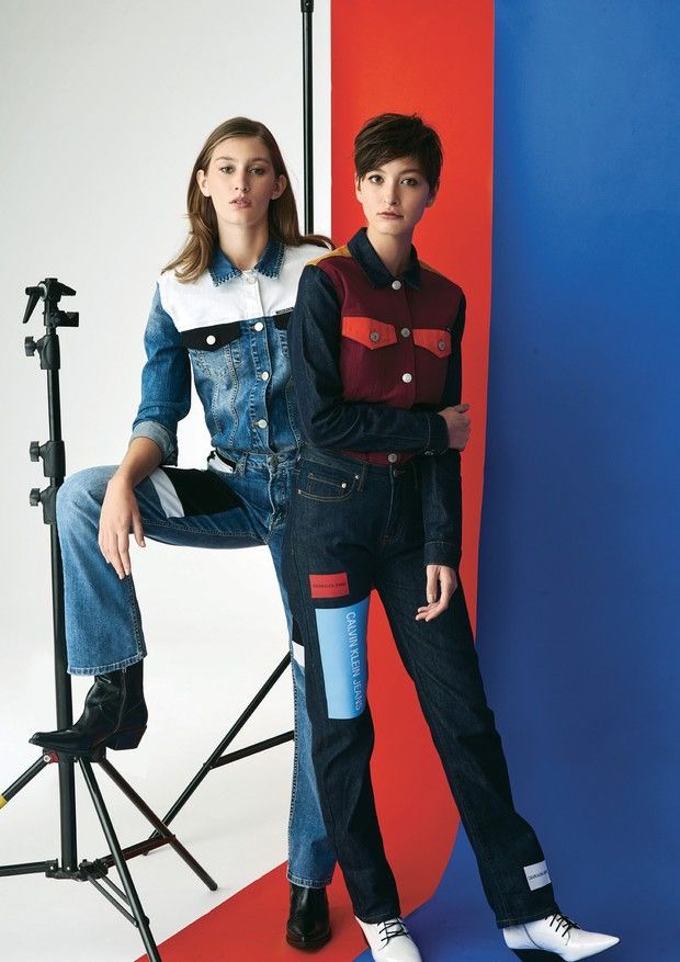 Raf Simons x Calvin Klein A/W 2018 High Rise Denim Pants