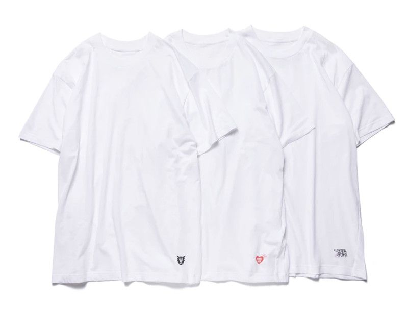 Human Made Human Made 3PACK T-SHIRT premium cotton M Size US XL / EU 56 / 4 - 1 Thumbnail
