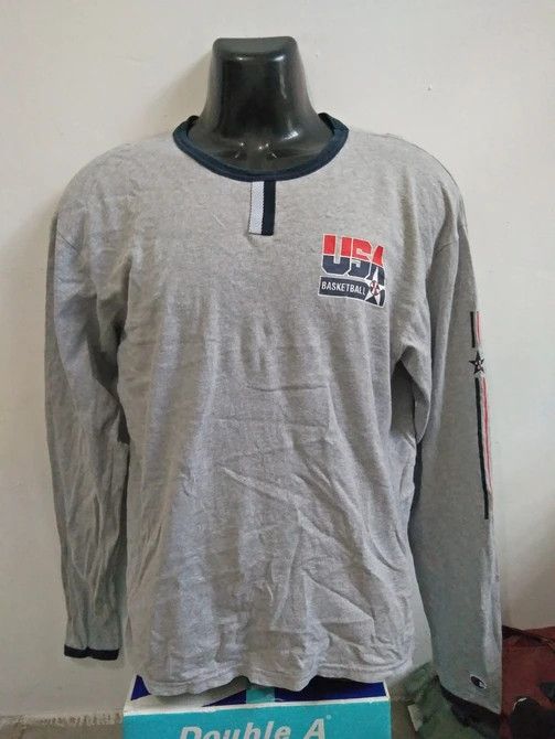 Champion Vintage Champion USA Basketball Tee Size US M / EU 48-50 / 2 - 1 Thumbnail