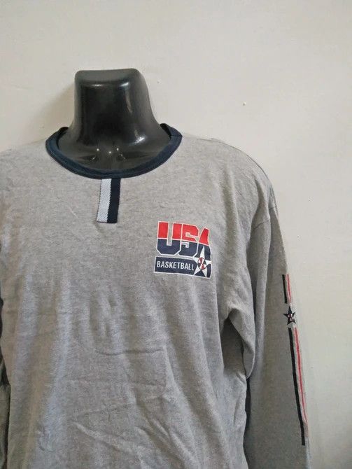 Champion Vintage Champion USA Basketball Tee Size US M / EU 48-50 / 2 - 2 Thumbnail