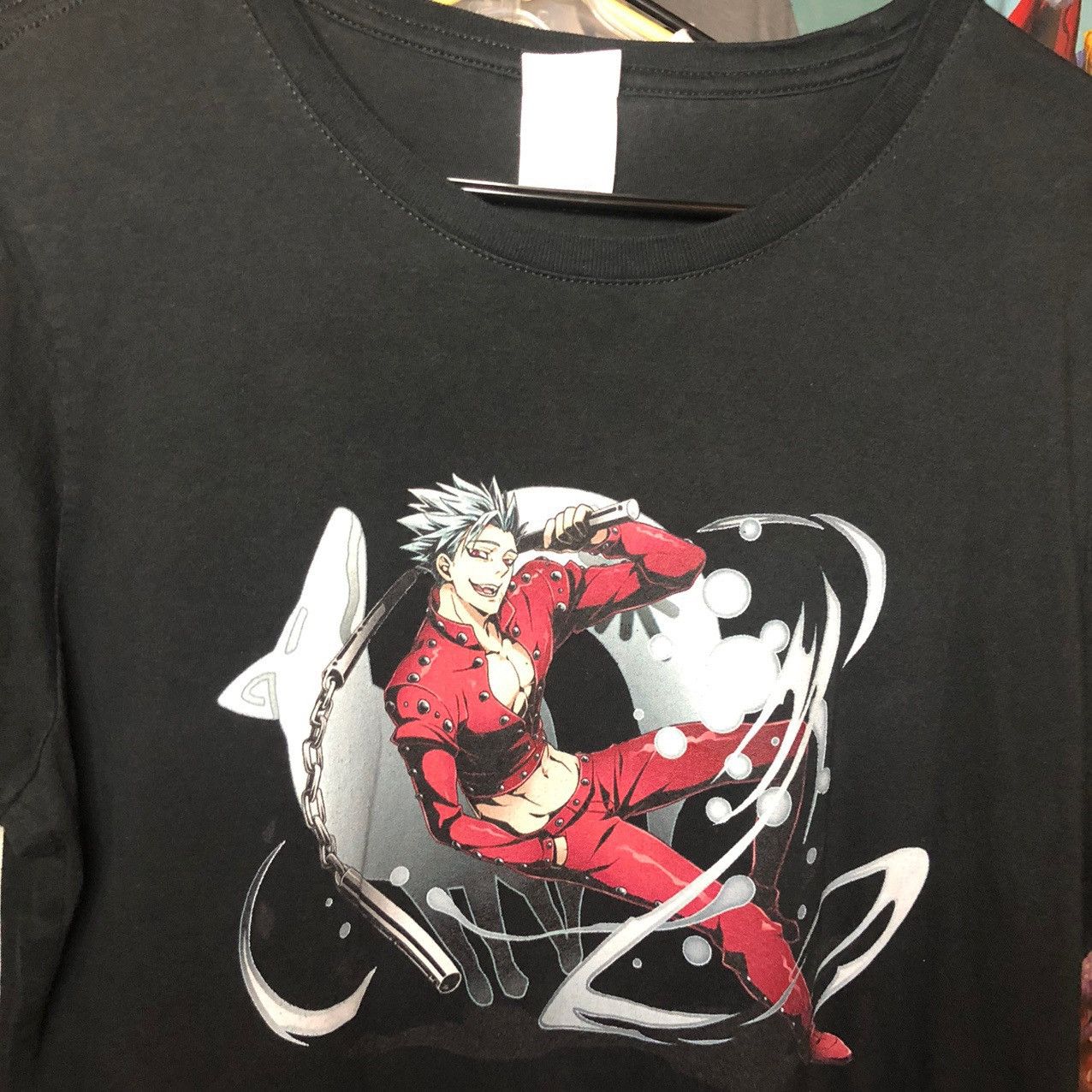 Anime BAN Greed Sin Seven Deadly Sins tee shirt Japanese Anime 7ds Size US L / EU 52-54 / 3 - 1 Thumbnail