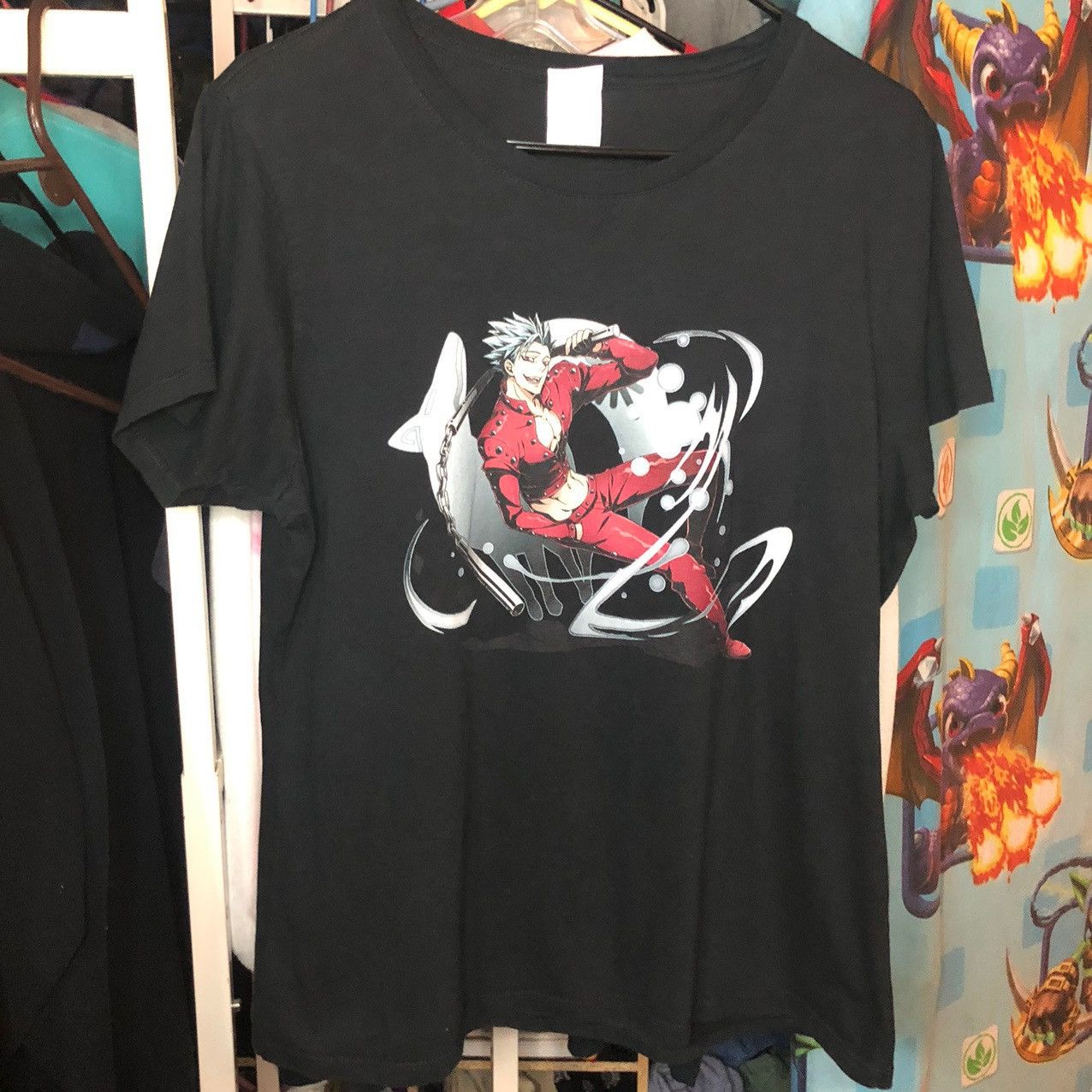 Anime BAN Greed Sin Seven Deadly Sins tee shirt Japanese Anime 7ds Size US L / EU 52-54 / 3 - 3 Thumbnail