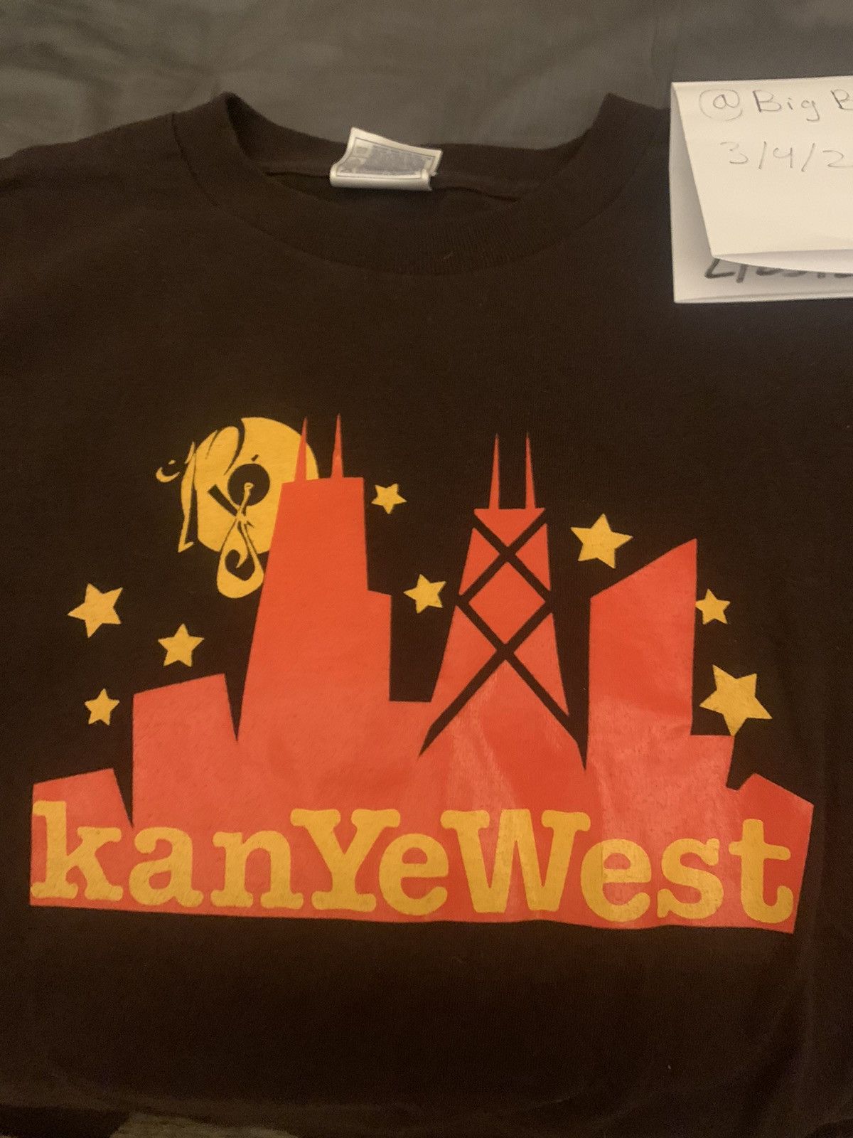 Vintage kanYE west Tee 2003 The College Drop Out RocAFella