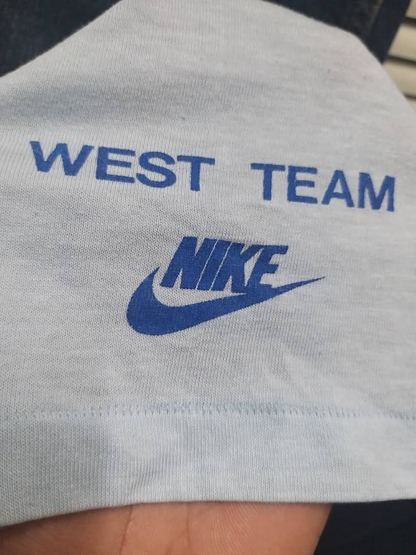 Nike RARES🔥VINTAGE 80'S NIKE ROCKY MOUNTAIN MASTERS GAMES SHIRT Size US L / EU 52-54 / 3 - 12 Thumbnail