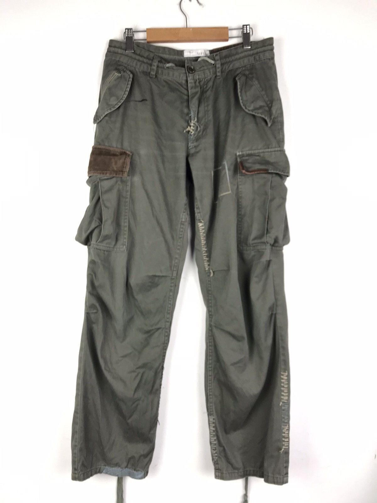 Japanese Brand × Seditionaries × Sifury Vintage OG Sifury Seditionaries Bondage Cargo Pant Size US 30 / EU 46 - 1 Thumbnail