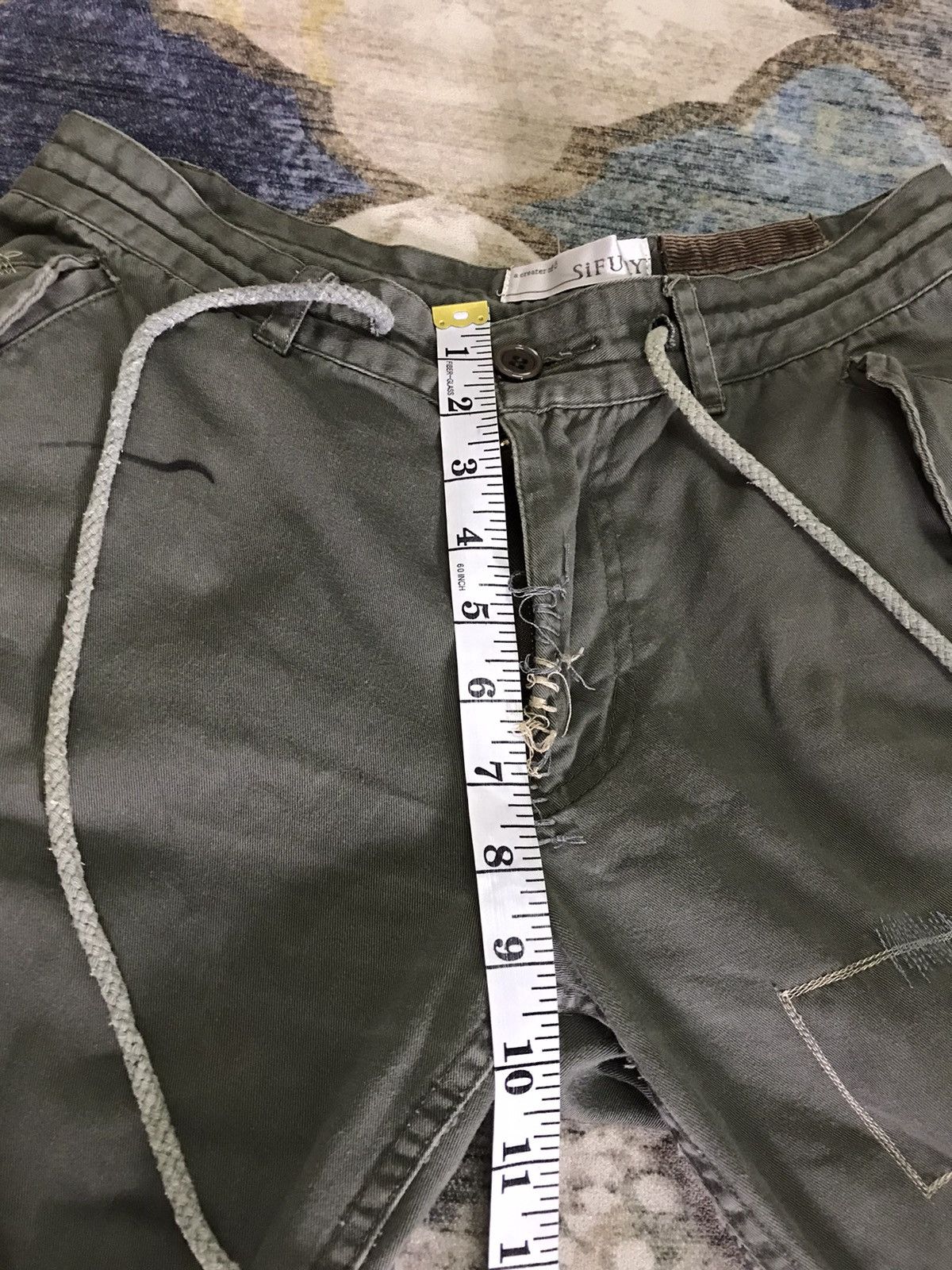 Japanese Brand × Seditionaries × Sifury Vintage OG Sifury Seditionaries Bondage Cargo Pant Size US 30 / EU 46 - 14 Thumbnail