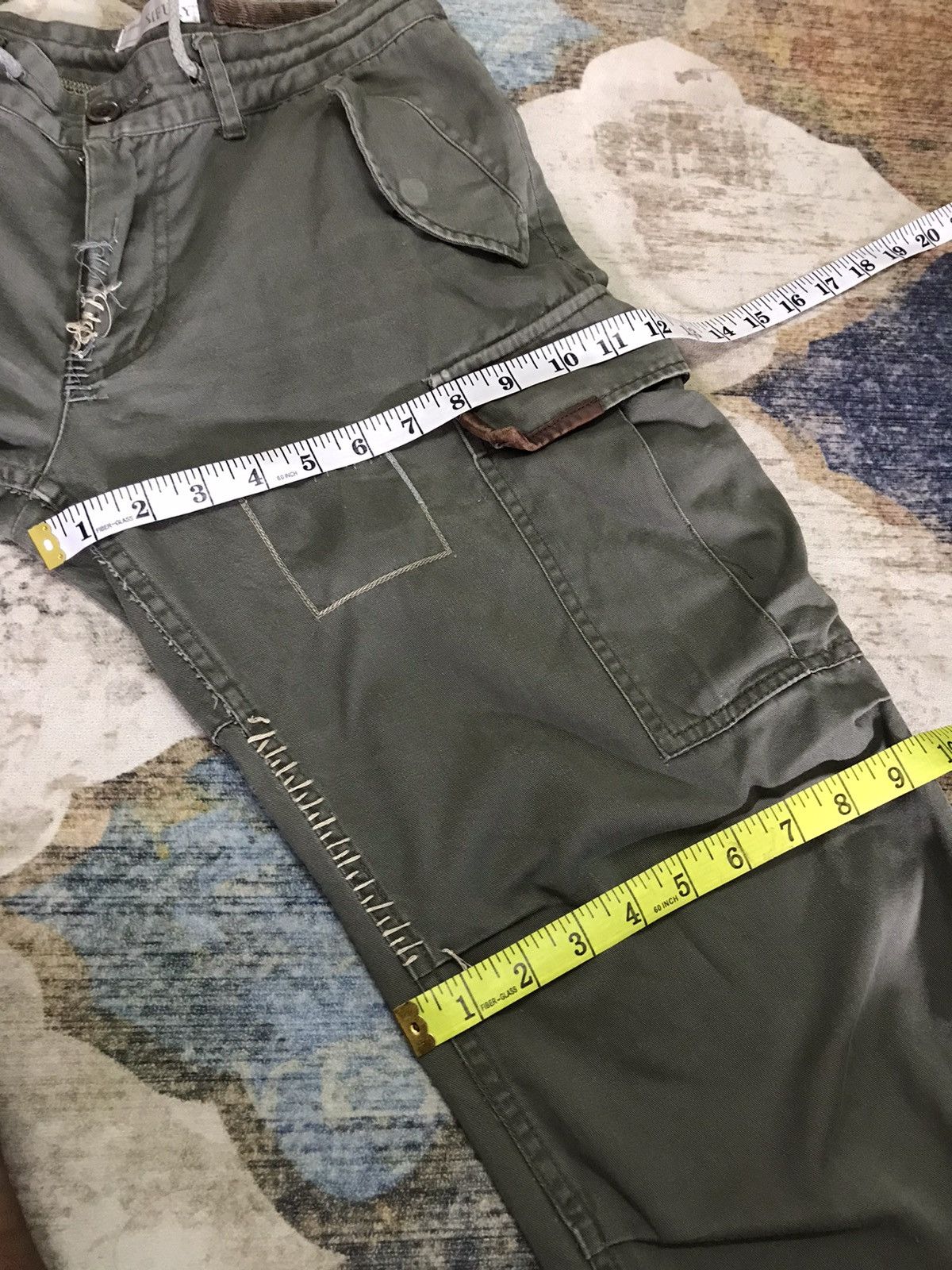 Japanese Brand × Seditionaries × Sifury Vintage OG Sifury Seditionaries Bondage Cargo Pant Size US 30 / EU 46 - 15 Thumbnail