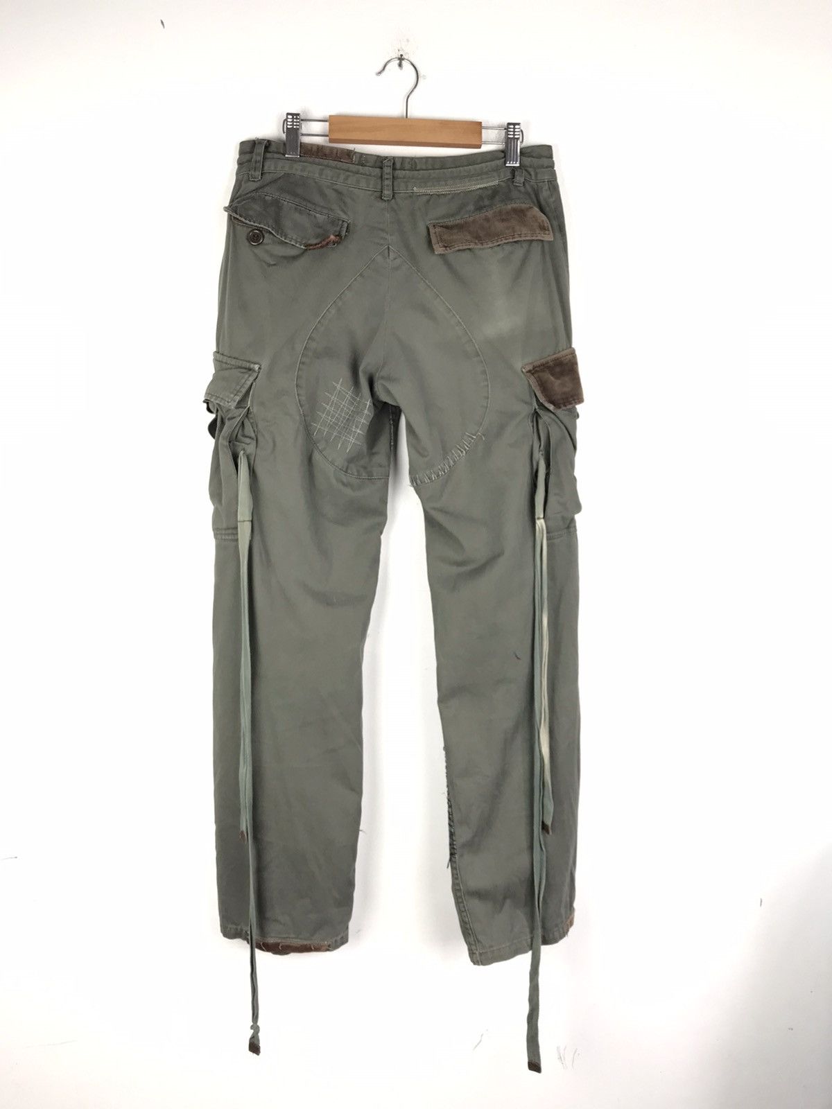 Japanese Brand × Seditionaries × Sifury Vintage OG Sifury Seditionaries Bondage Cargo Pant Size US 30 / EU 46 - 2 Thumbnail