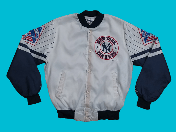 New York Yankees VINTAGE 80'S CHALK LINE NEW YORK YANKEES FANIMATION JACKET Size US M / EU 48-50 / 2 - 2 Thumbnail