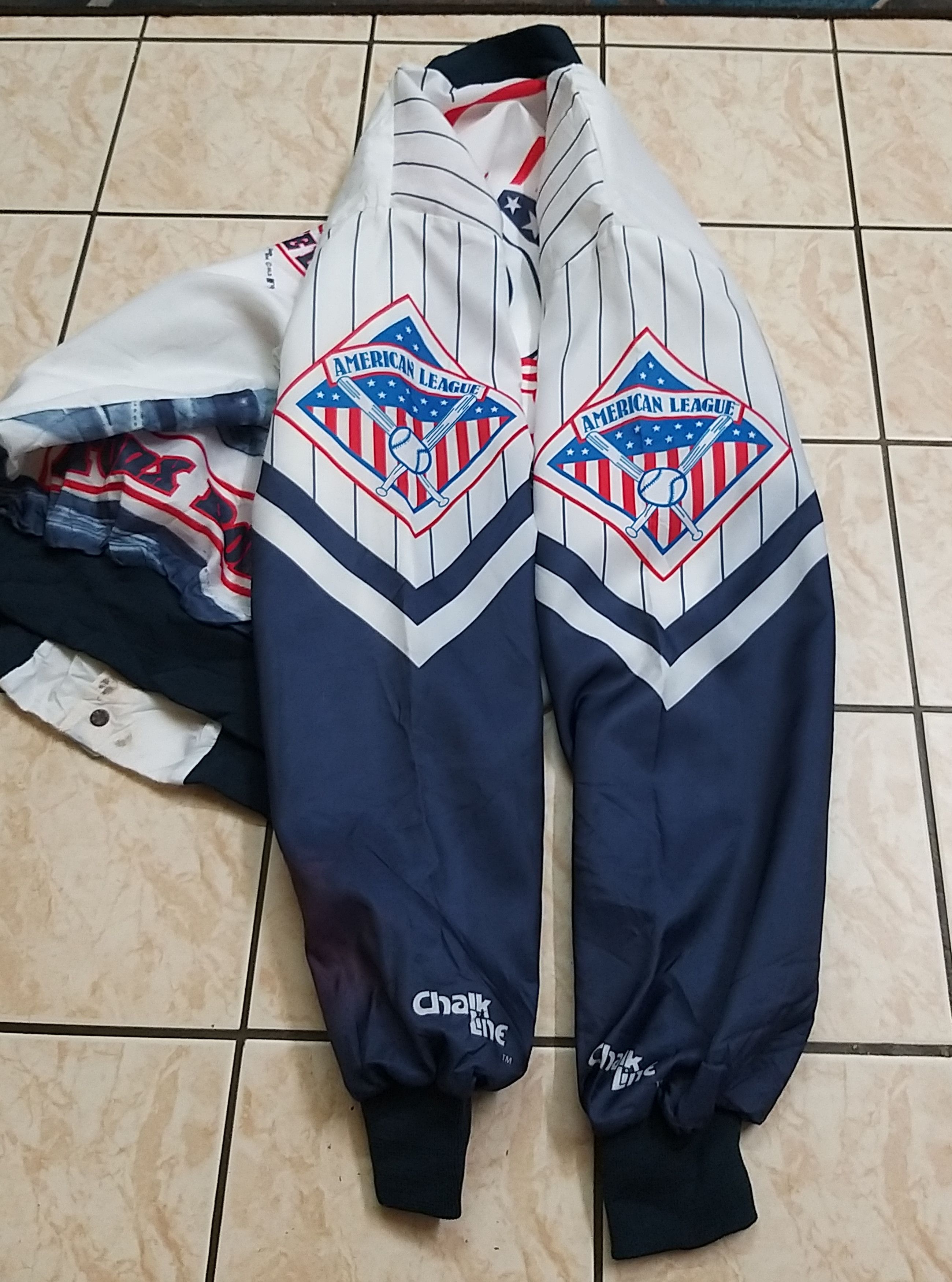 New York Yankees VINTAGE 80'S CHALK LINE NEW YORK YANKEES FANIMATION JACKET Size US M / EU 48-50 / 2 - 7 Thumbnail