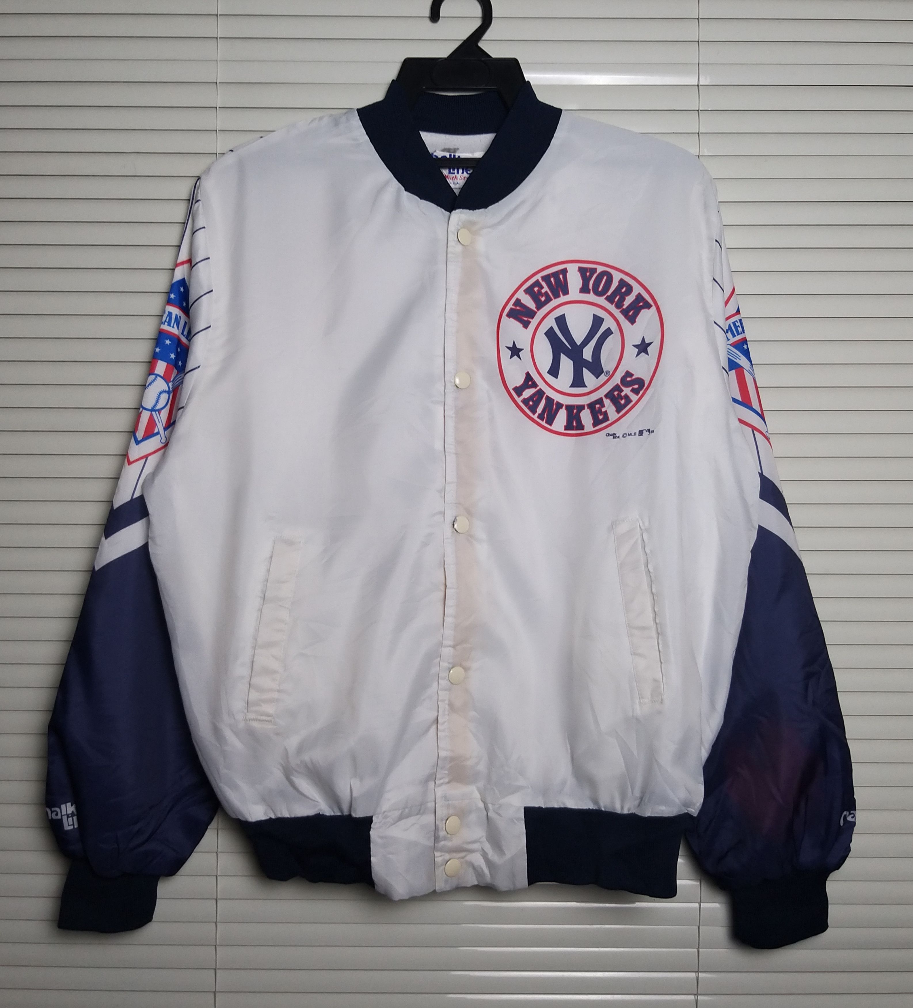 New York Yankees VINTAGE 80'S CHALK LINE NEW YORK YANKEES FANIMATION JACKET Size US M / EU 48-50 / 2 - 3 Thumbnail