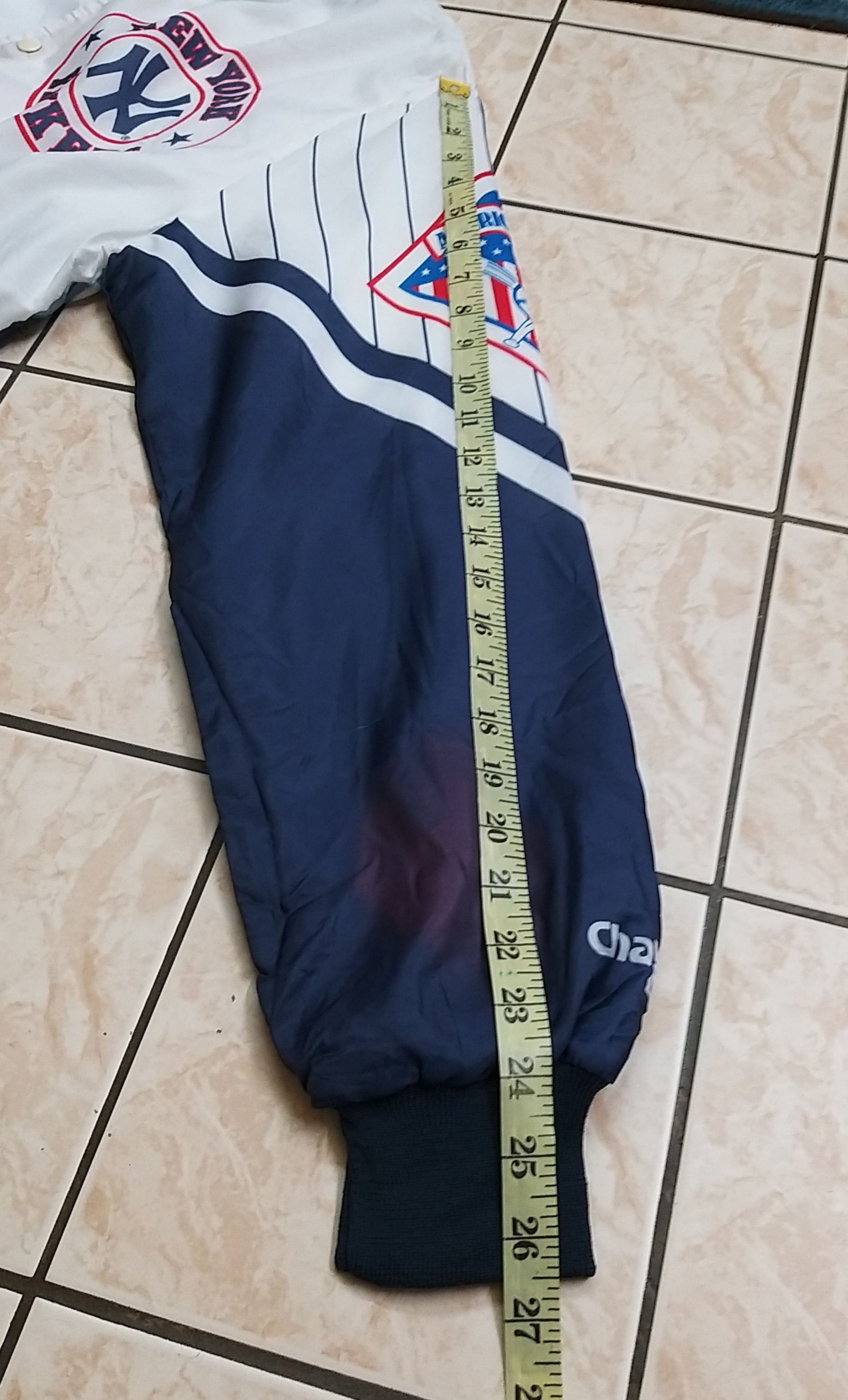 New York Yankees VINTAGE 80'S CHALK LINE NEW YORK YANKEES FANIMATION JACKET Size US M / EU 48-50 / 2 - 12 Thumbnail