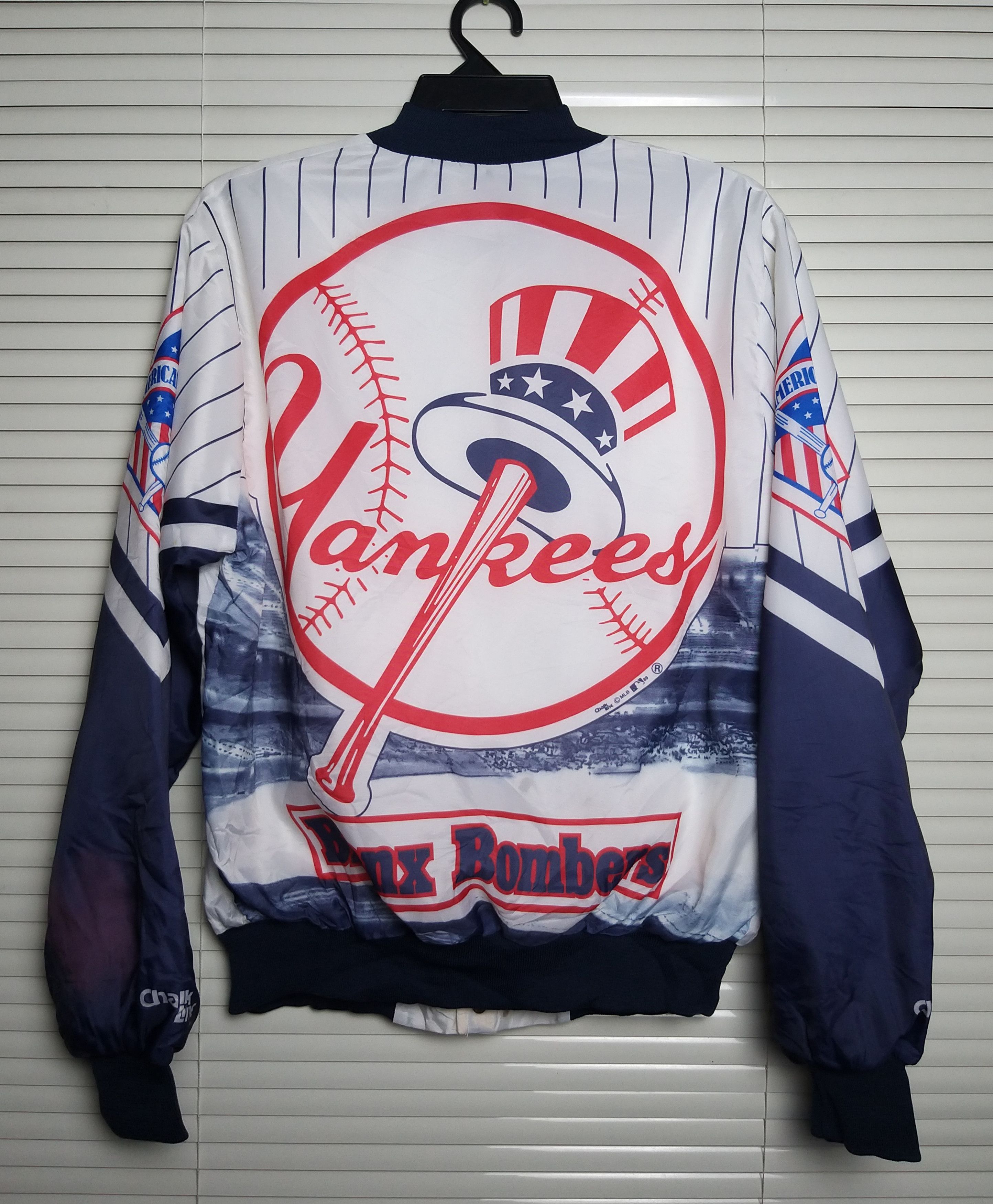 New York Yankees VINTAGE 80'S CHALK LINE NEW YORK YANKEES FANIMATION JACKET Size US M / EU 48-50 / 2 - 4 Thumbnail