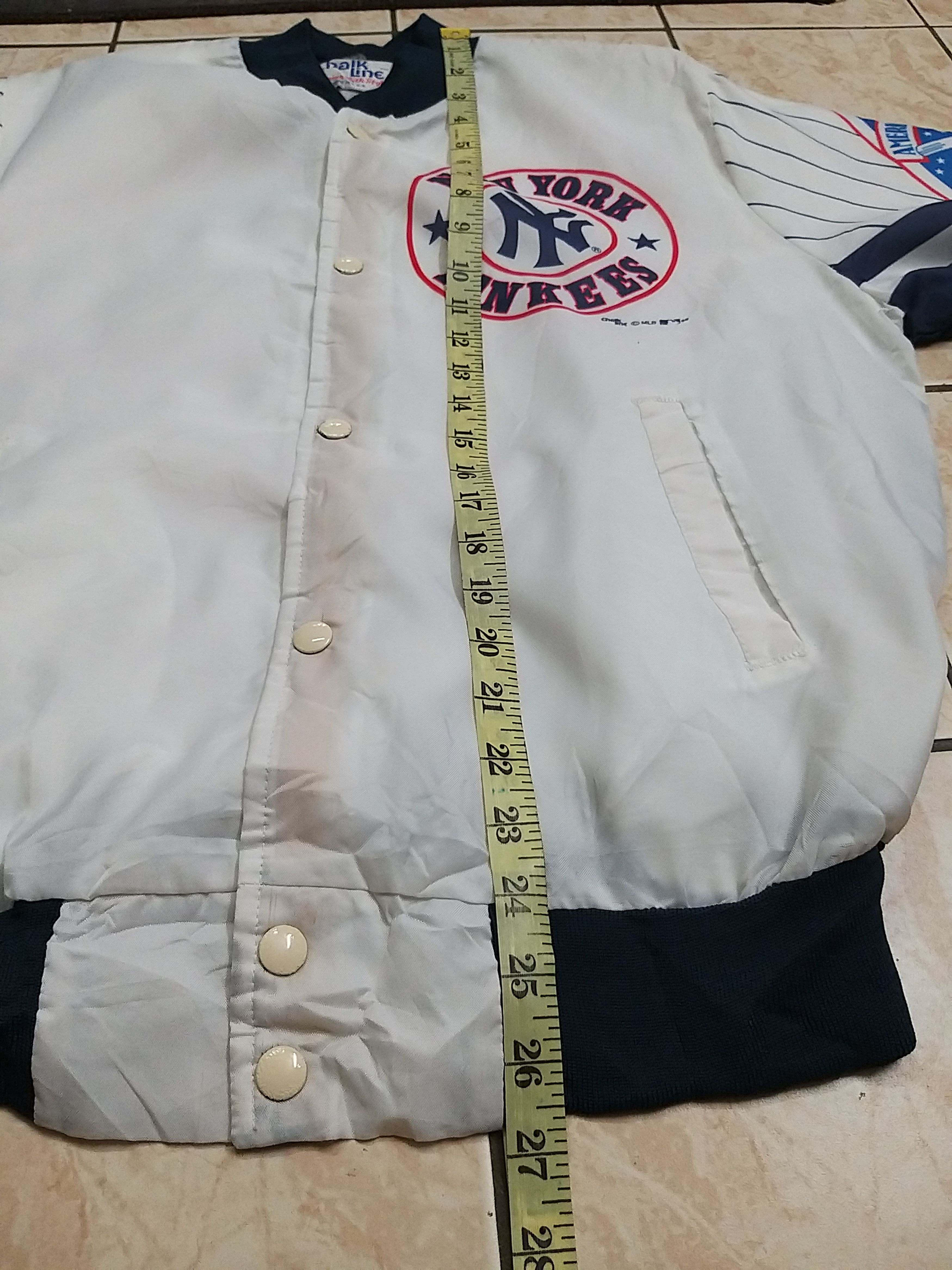 New York Yankees VINTAGE 80'S CHALK LINE NEW YORK YANKEES FANIMATION JACKET Size US M / EU 48-50 / 2 - 11 Thumbnail