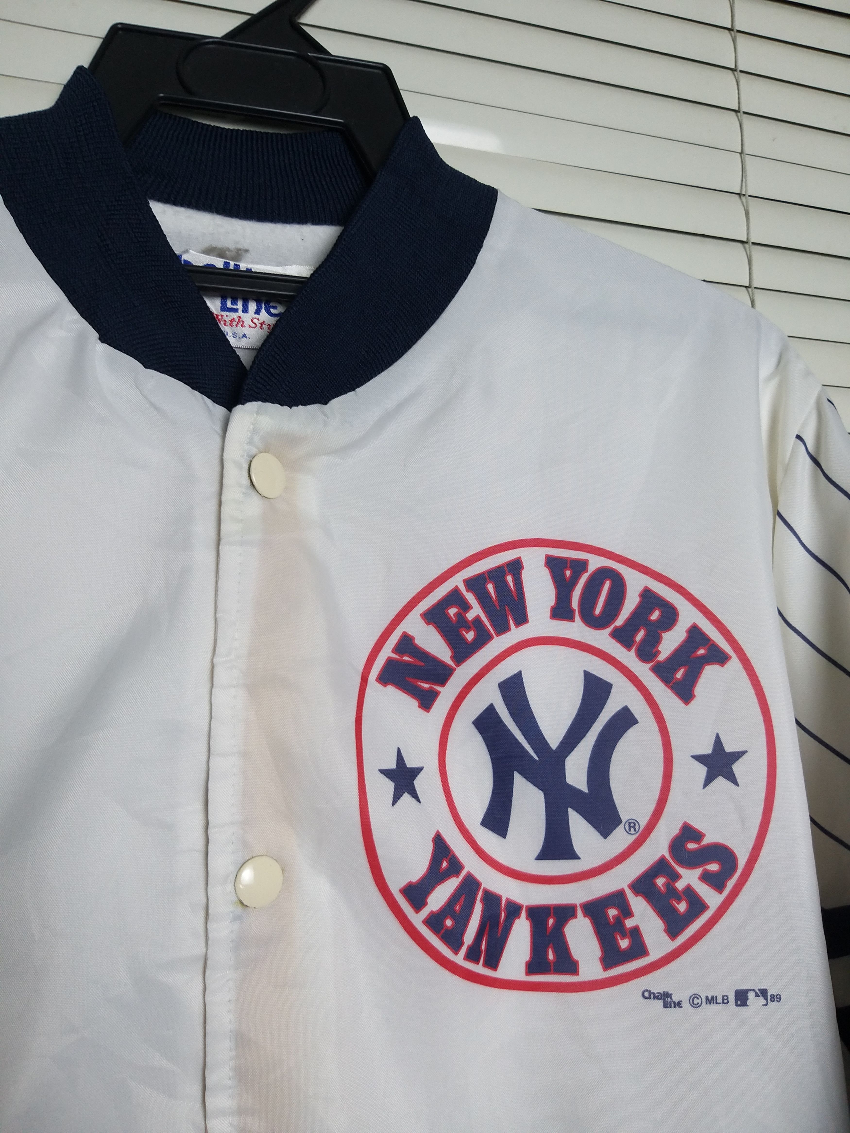 New York Yankees VINTAGE 80'S CHALK LINE NEW YORK YANKEES FANIMATION JACKET Size US M / EU 48-50 / 2 - 5 Thumbnail