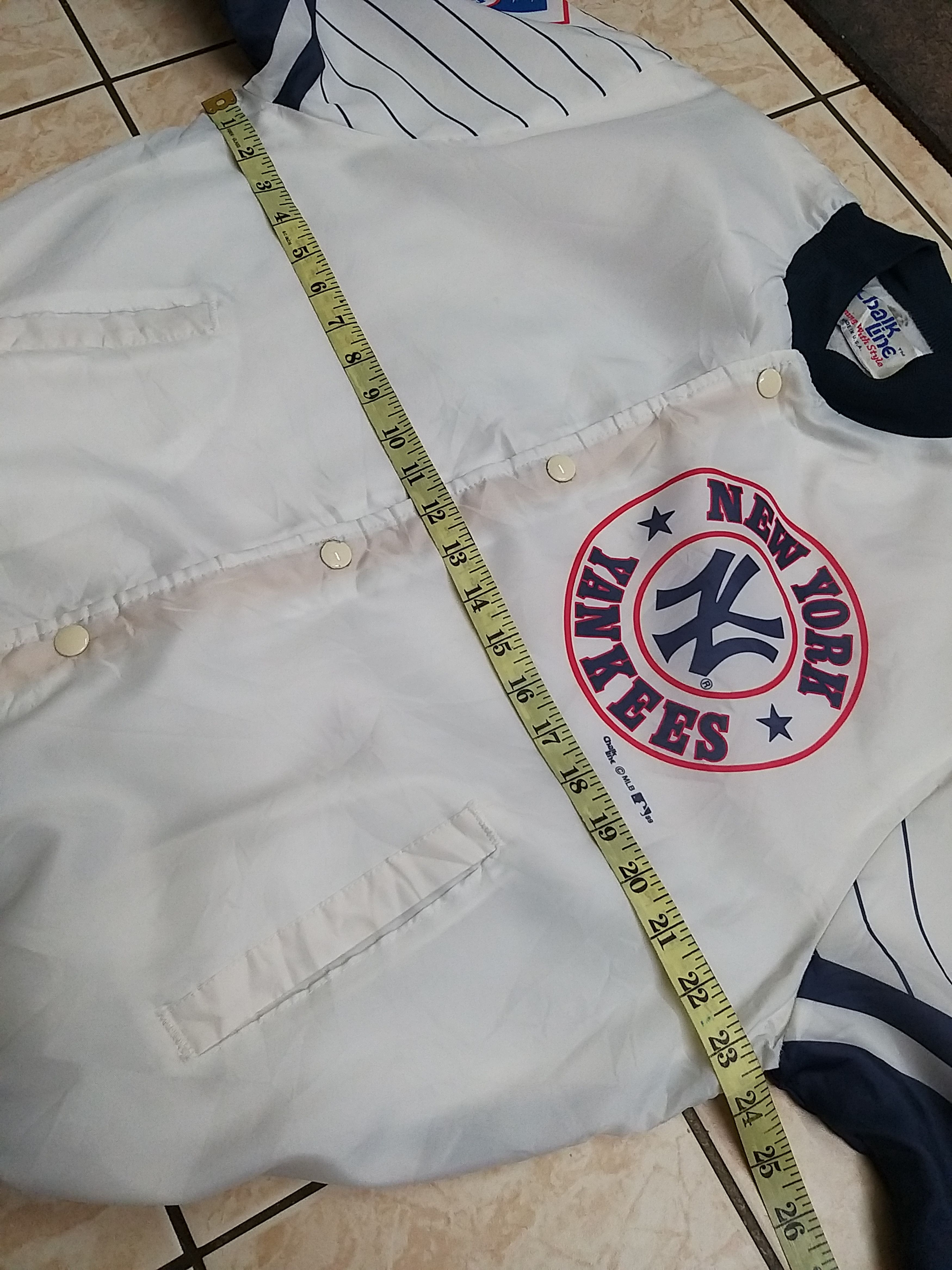 New York Yankees VINTAGE 80'S CHALK LINE NEW YORK YANKEES FANIMATION JACKET Size US M / EU 48-50 / 2 - 10 Thumbnail
