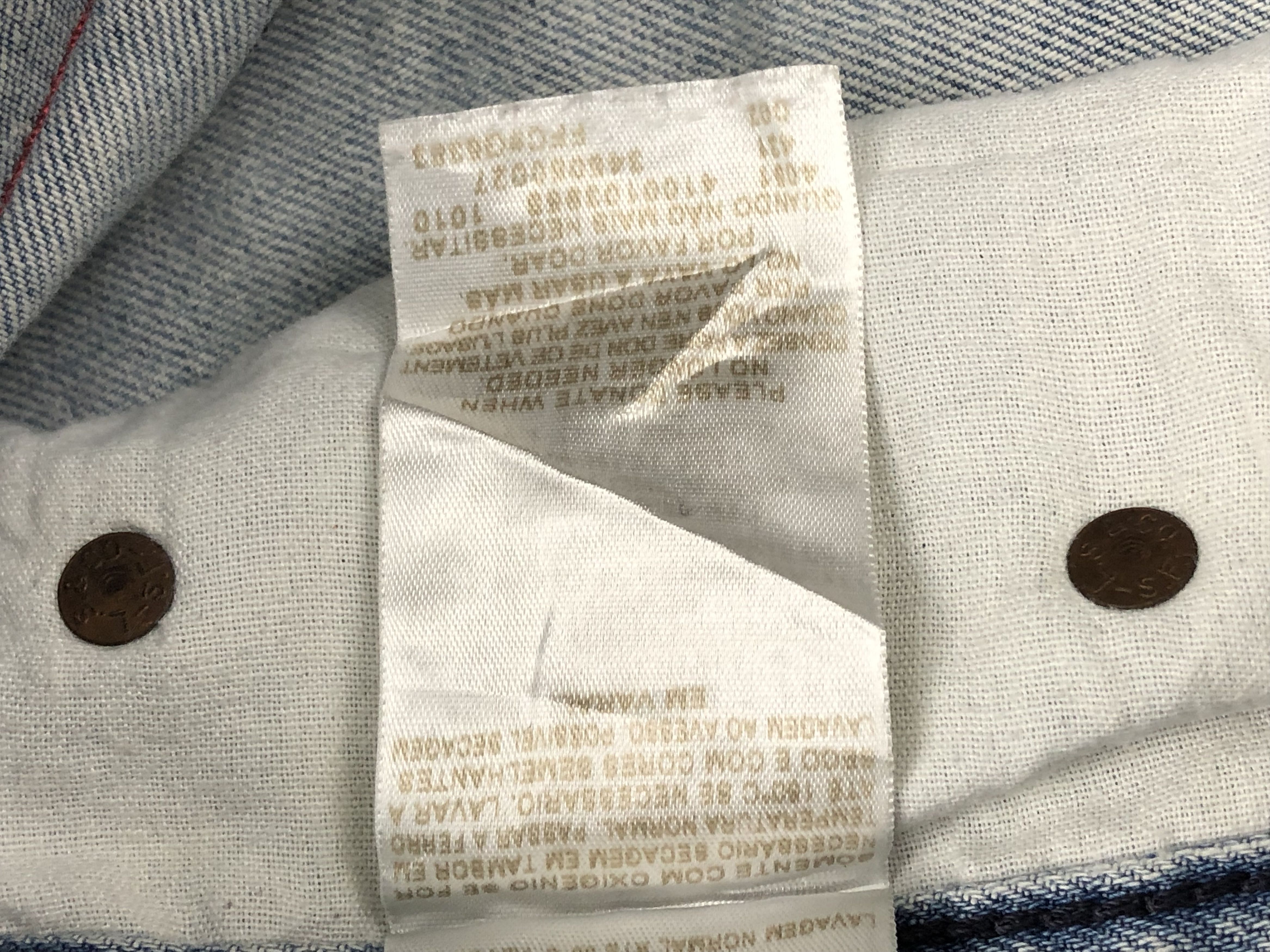 Levi's Vintage Levis 505 Light Wash Jeans DP1627 Size US 38 / EU 54 - 8 Thumbnail