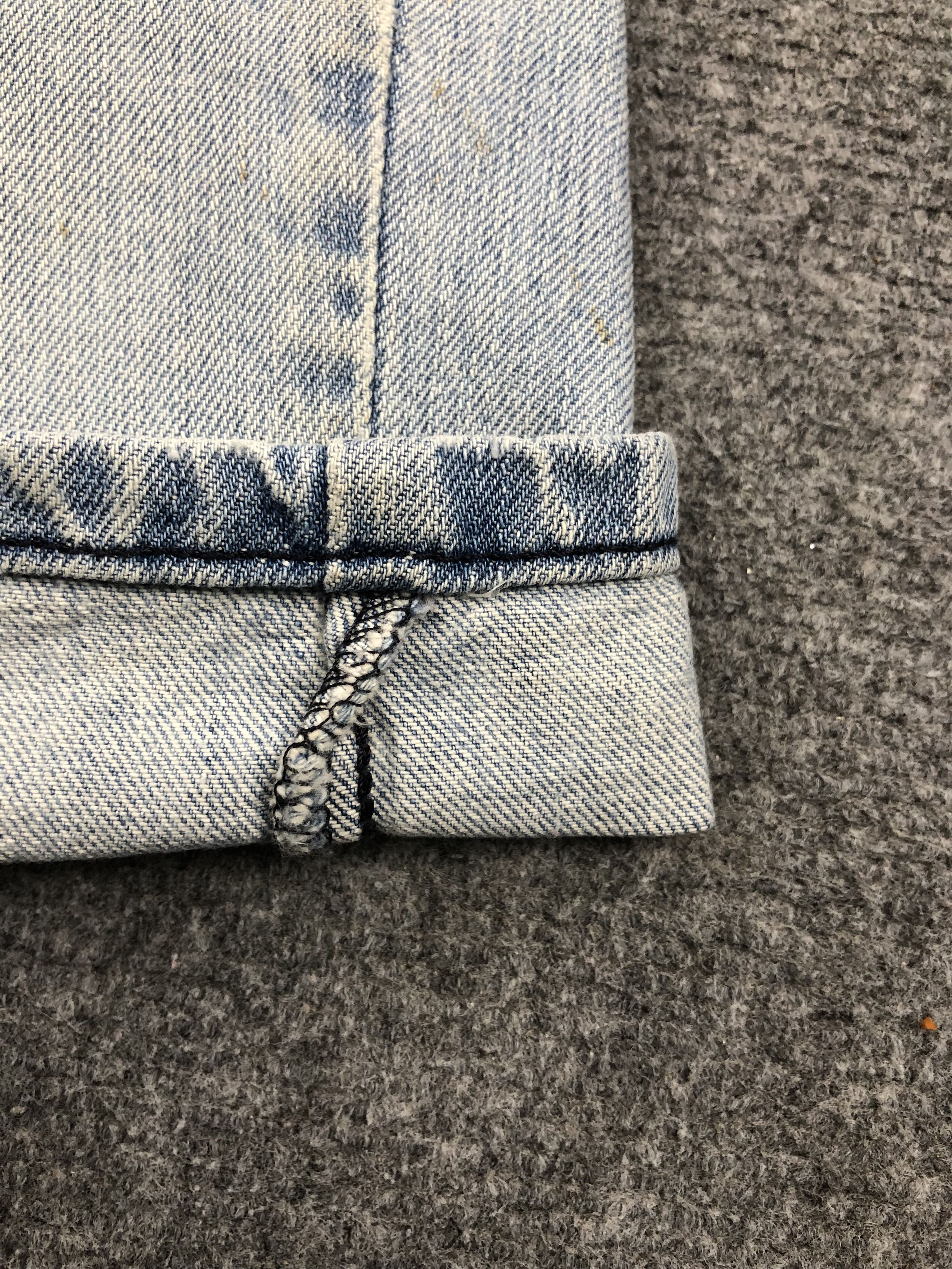 Levi's Vintage Levis 505 Light Wash Jeans DP1627 Size US 38 / EU 54 - 12 Thumbnail