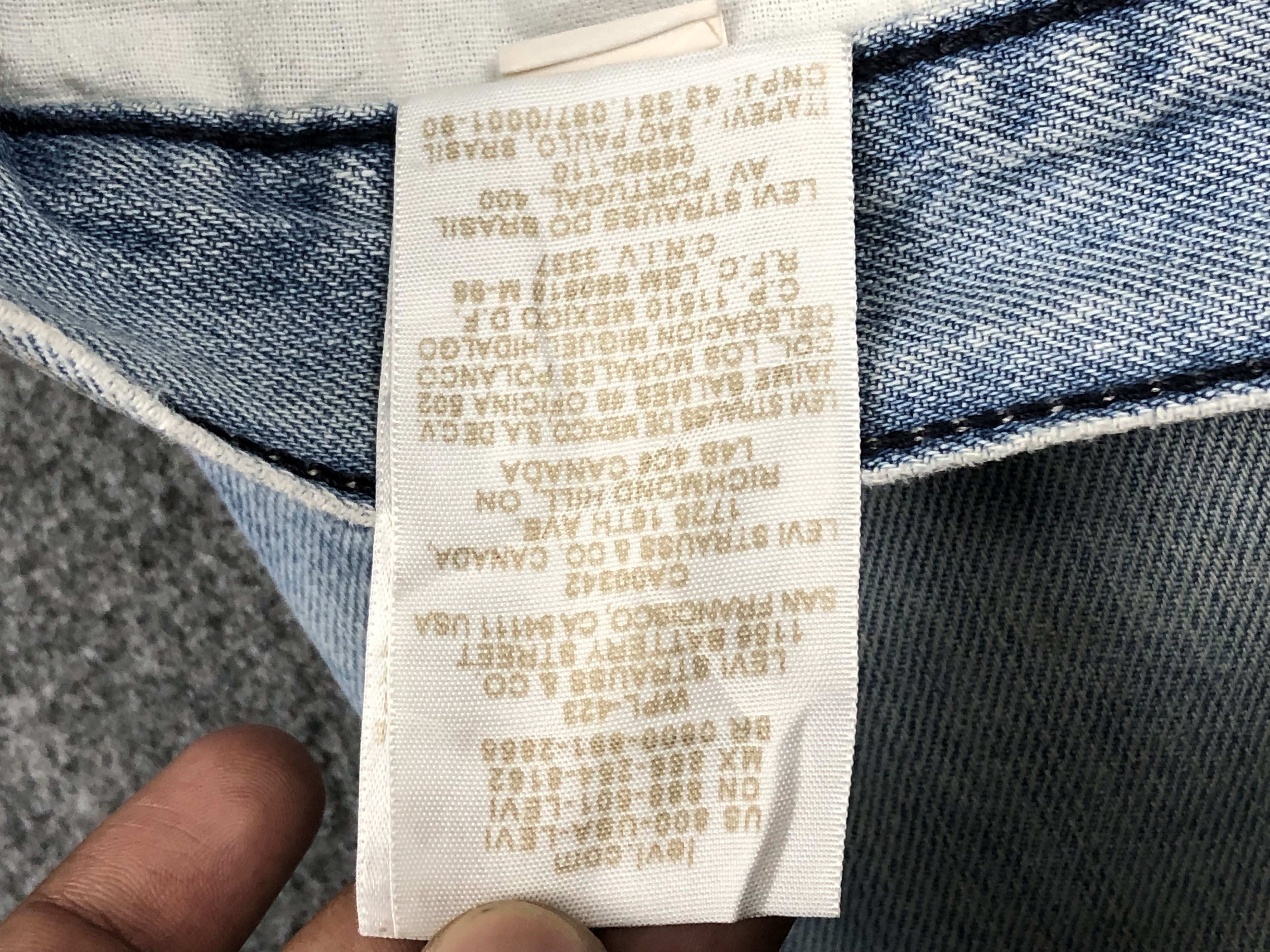 Levi's Vintage Levis 505 Light Wash Jeans DP1627 Size US 38 / EU 54 - 10 Thumbnail