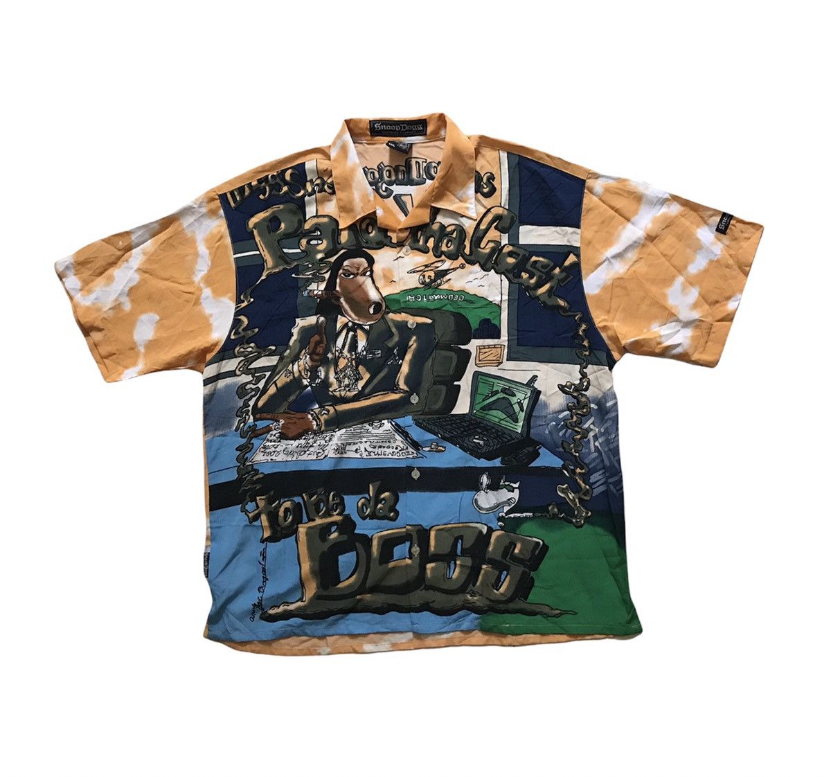 Snoop Dogg × Vintage Vintage Snoop Dogg Full Print Button Ups Size US XXL / EU 58 / 5 - 1 Thumbnail