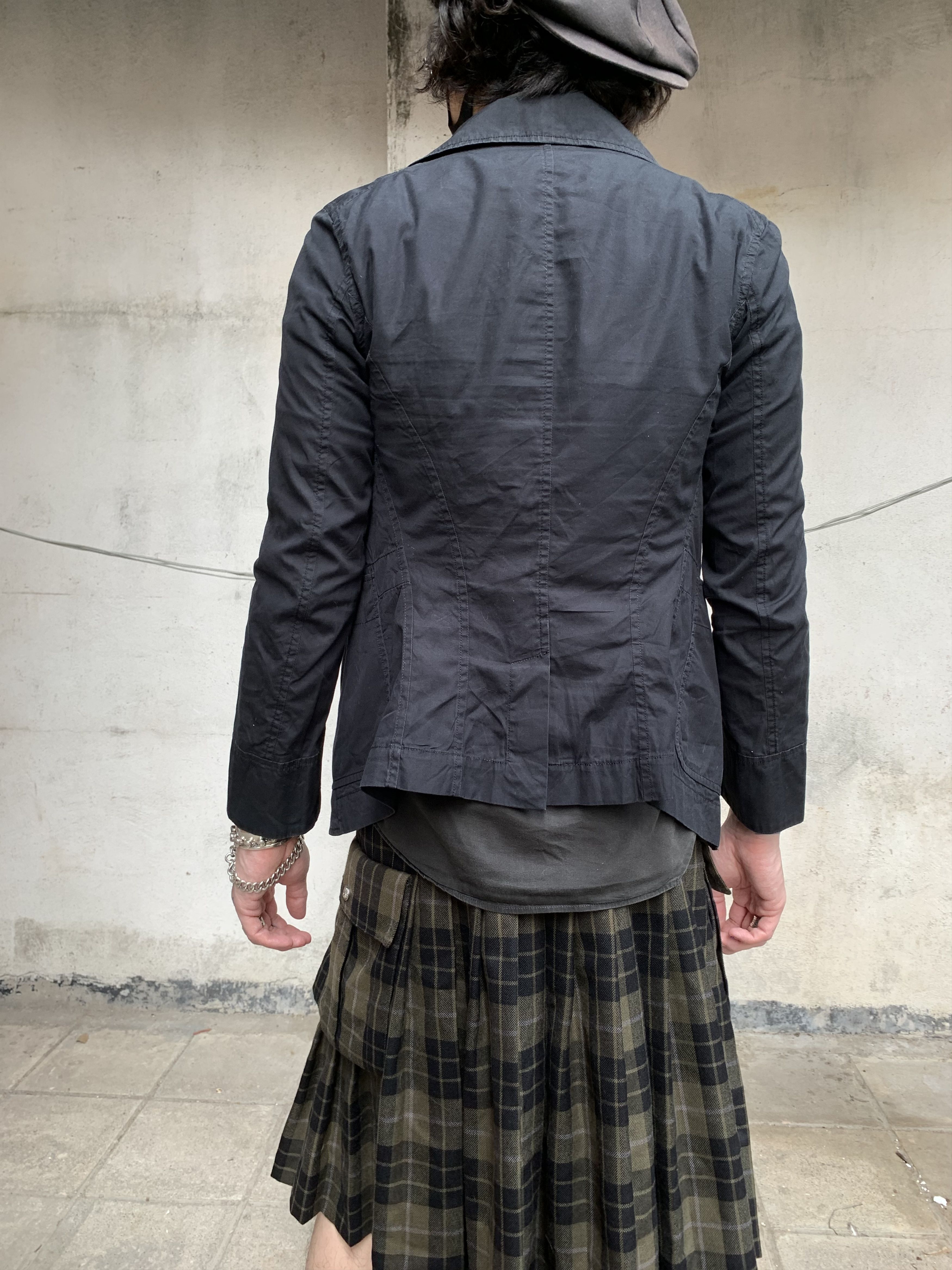 MAN Line Black Blazer Jacket JP Version