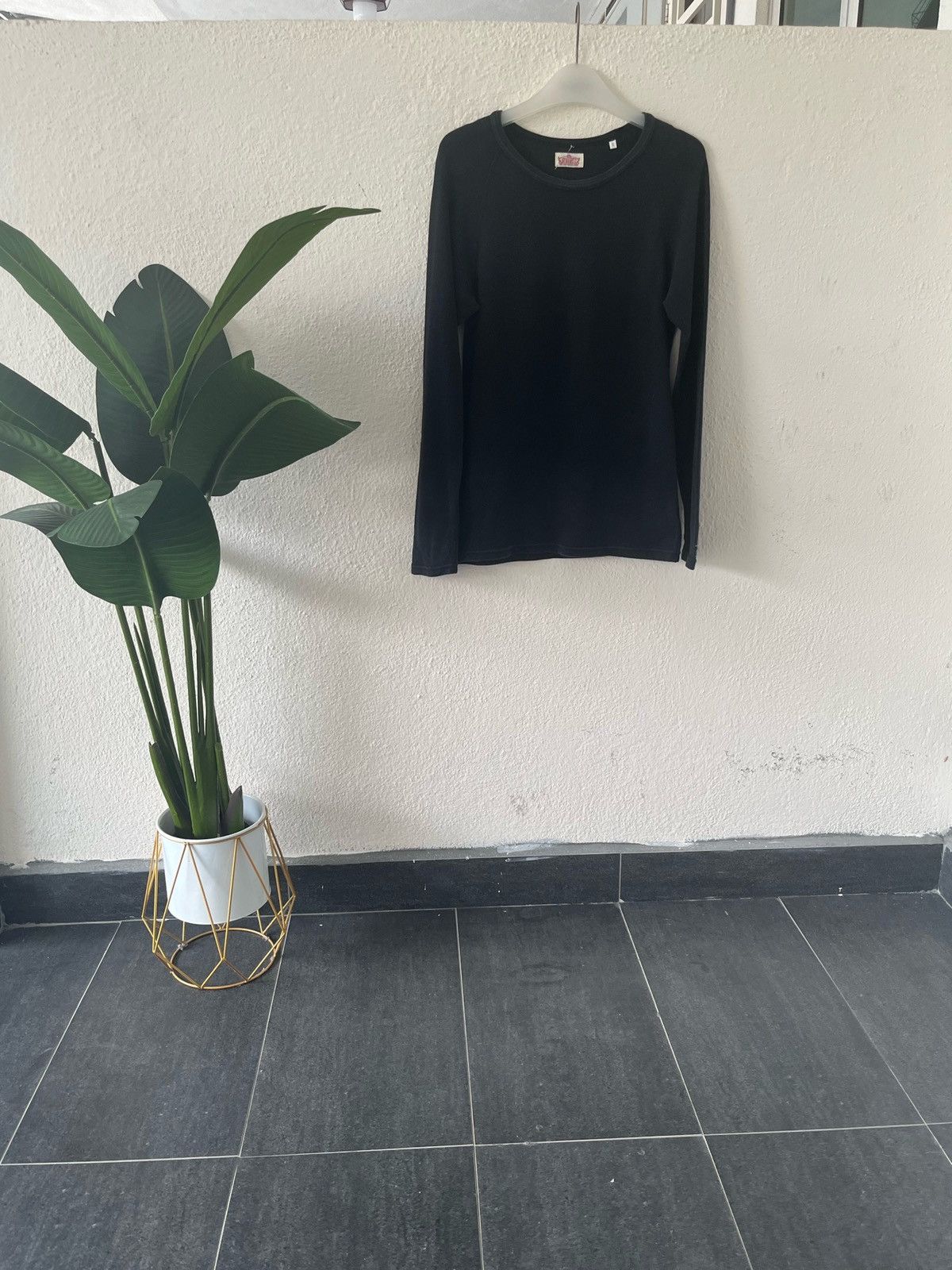 Made in Japan HR Market Blue Blue Long Sleeve Shirt