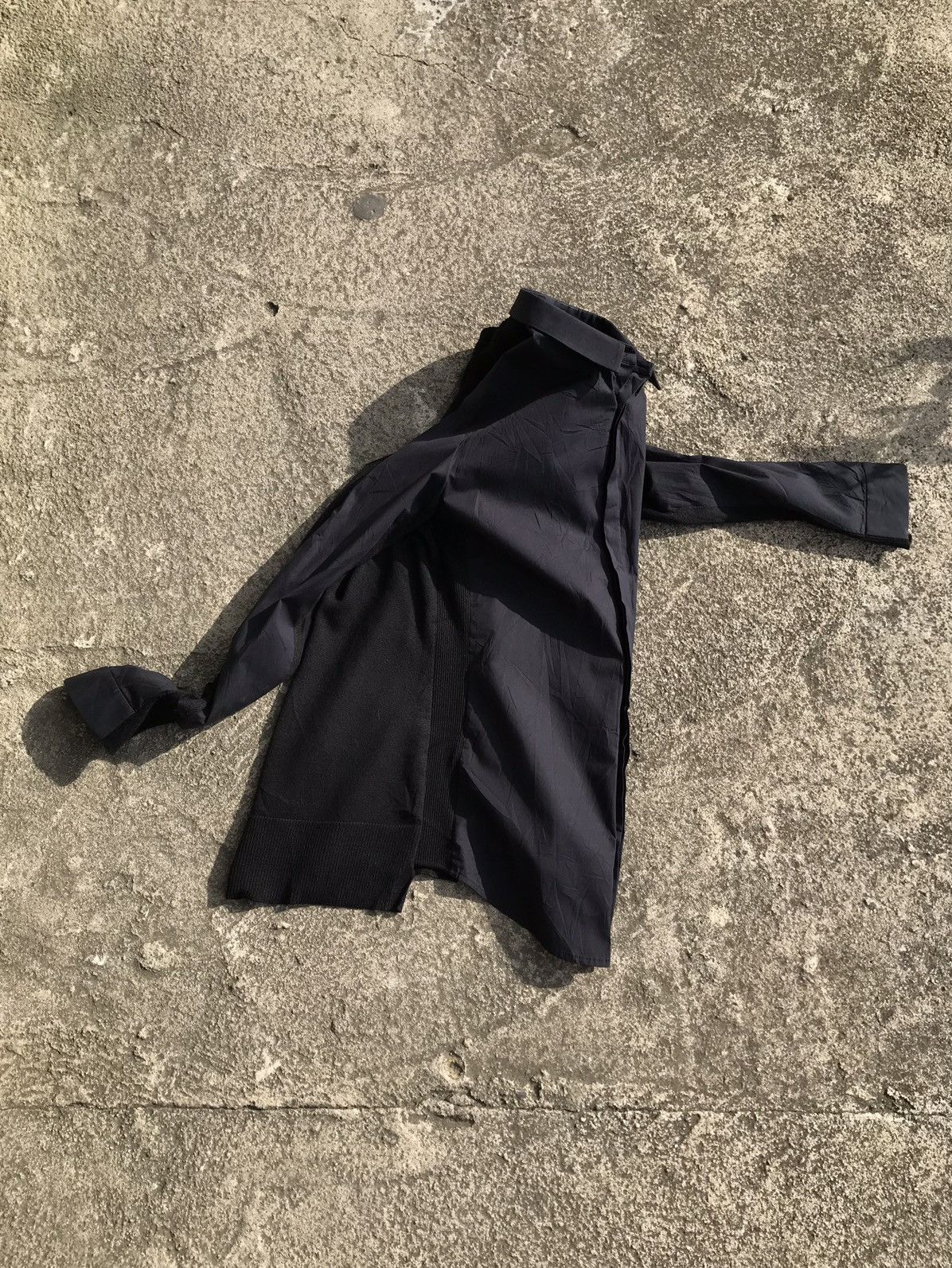 Designer × Juun.J Hybrid Button Shirt and Knit Size US M / EU 48-50 / 2 - 1 Thumbnail
