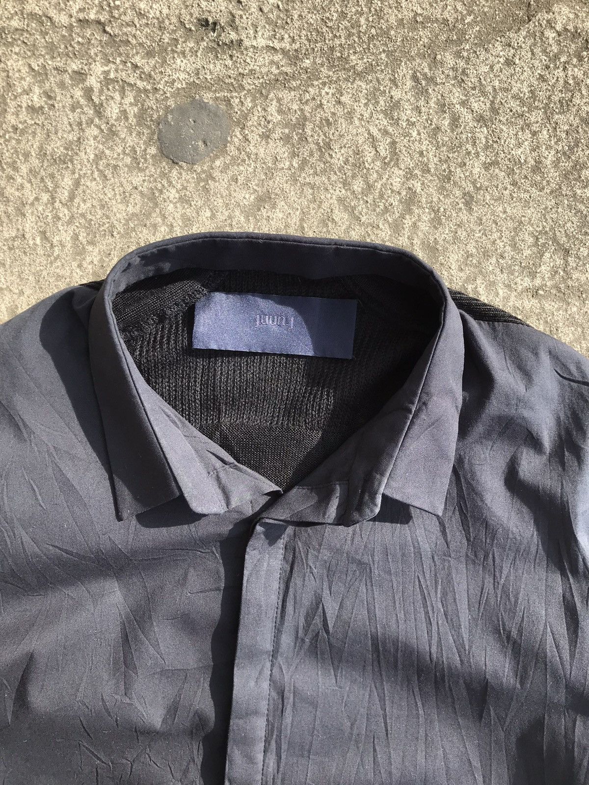 Designer × Juun.J Hybrid Button Shirt and Knit Size US M / EU 48-50 / 2 - 5 Thumbnail