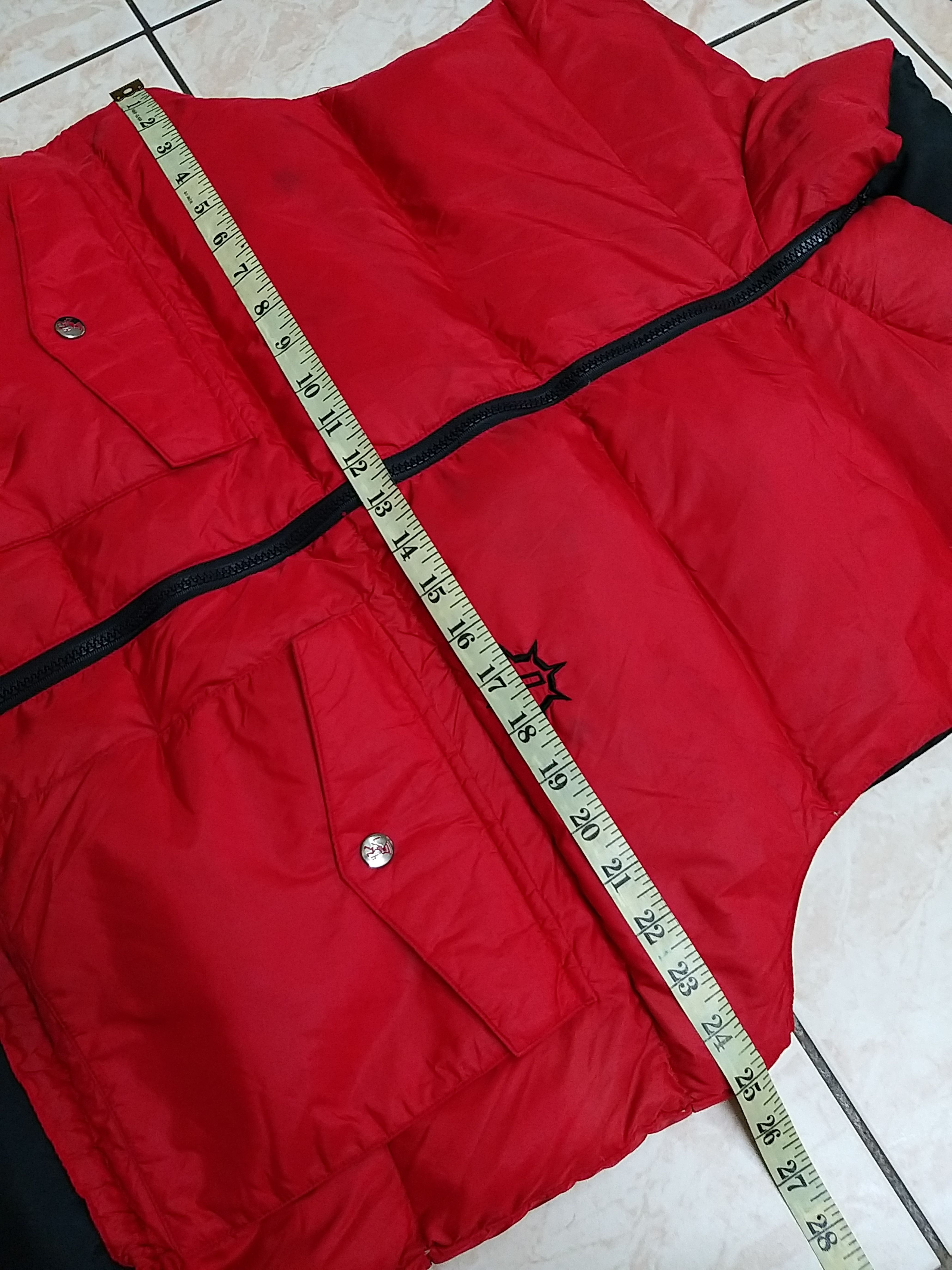 VINTAGE LEYTON HOUSE RACING TEAM REVERSIBLE PUFFER VEST