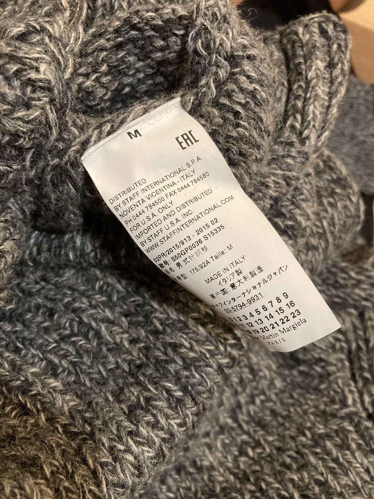Maison Margiela Maison Margiela Melange knit Size US M / EU 48-50 / 2 - 4 Thumbnail