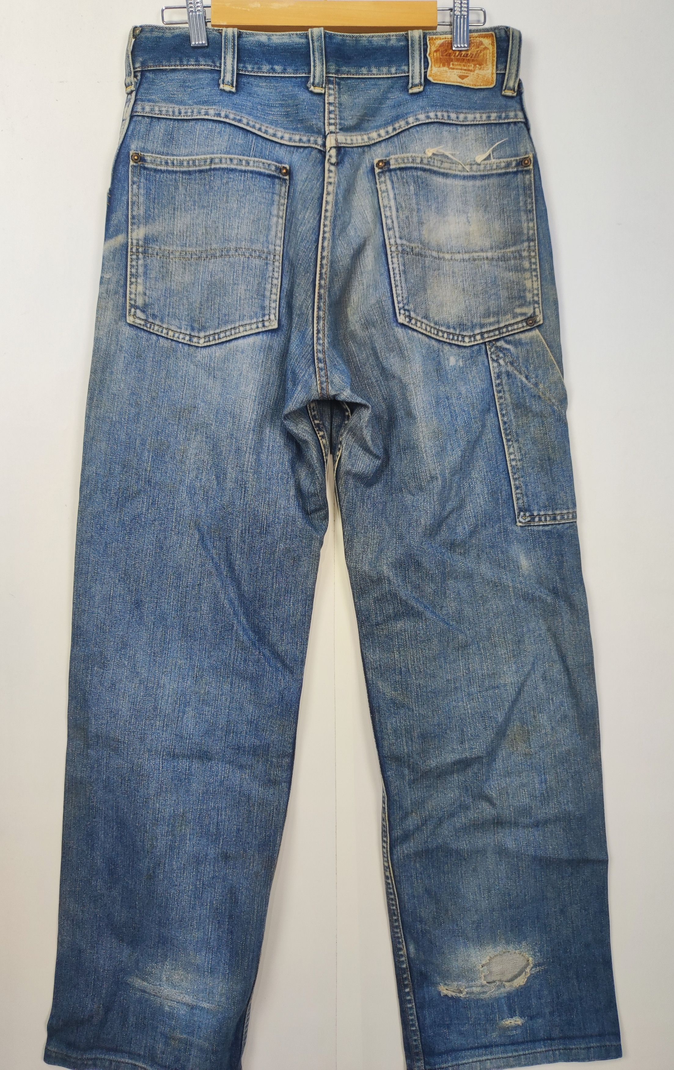 Carhartt × Vintage Vintage Carhartt Carpenter Rusty Jeans Denim 70s Carhartt Size US 32 / EU 48 - 1 Thumbnail