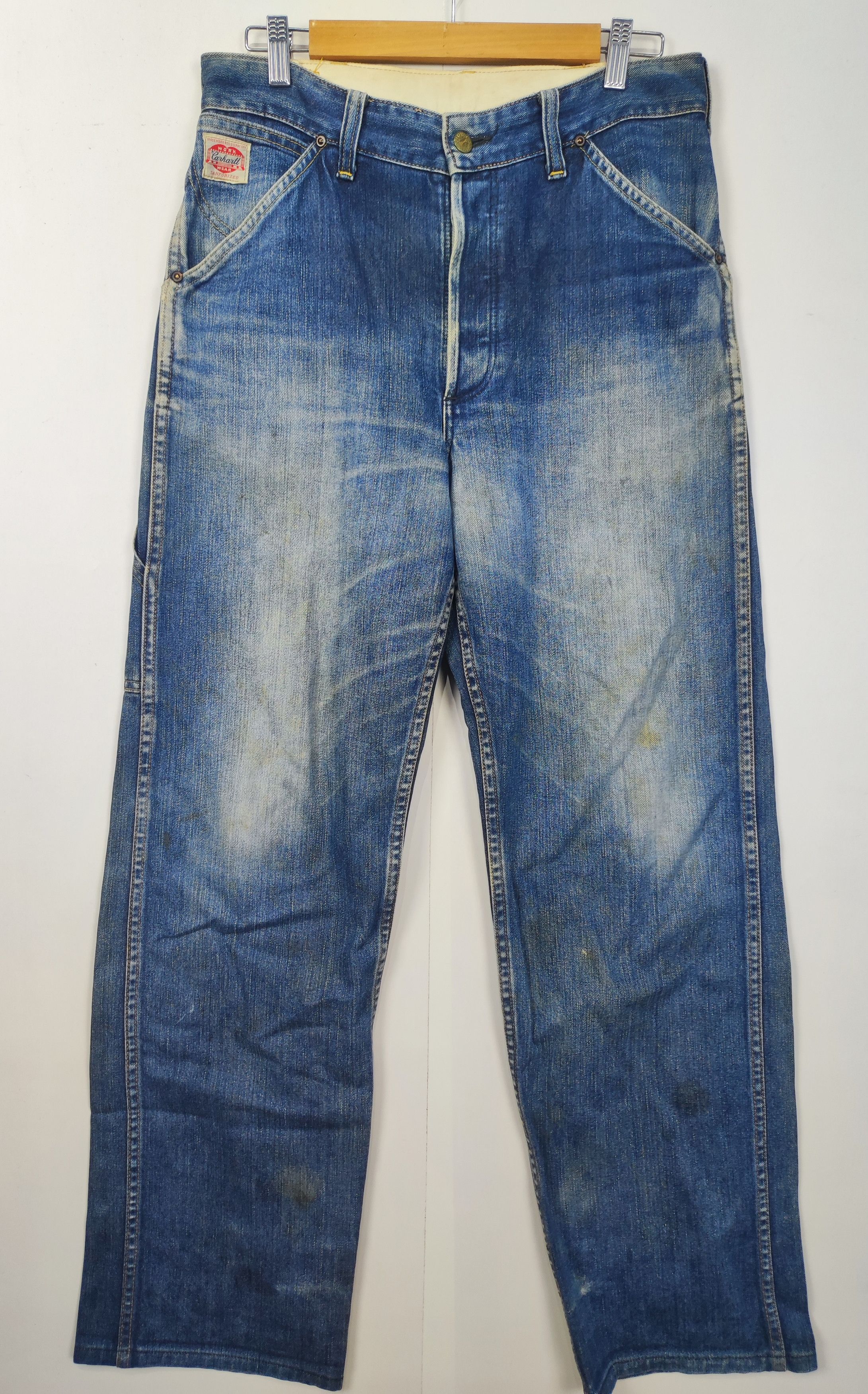 Carhartt × Vintage Vintage Carhartt Carpenter Rusty Jeans Denim 70s Carhartt Size US 32 / EU 48 - 2 Thumbnail