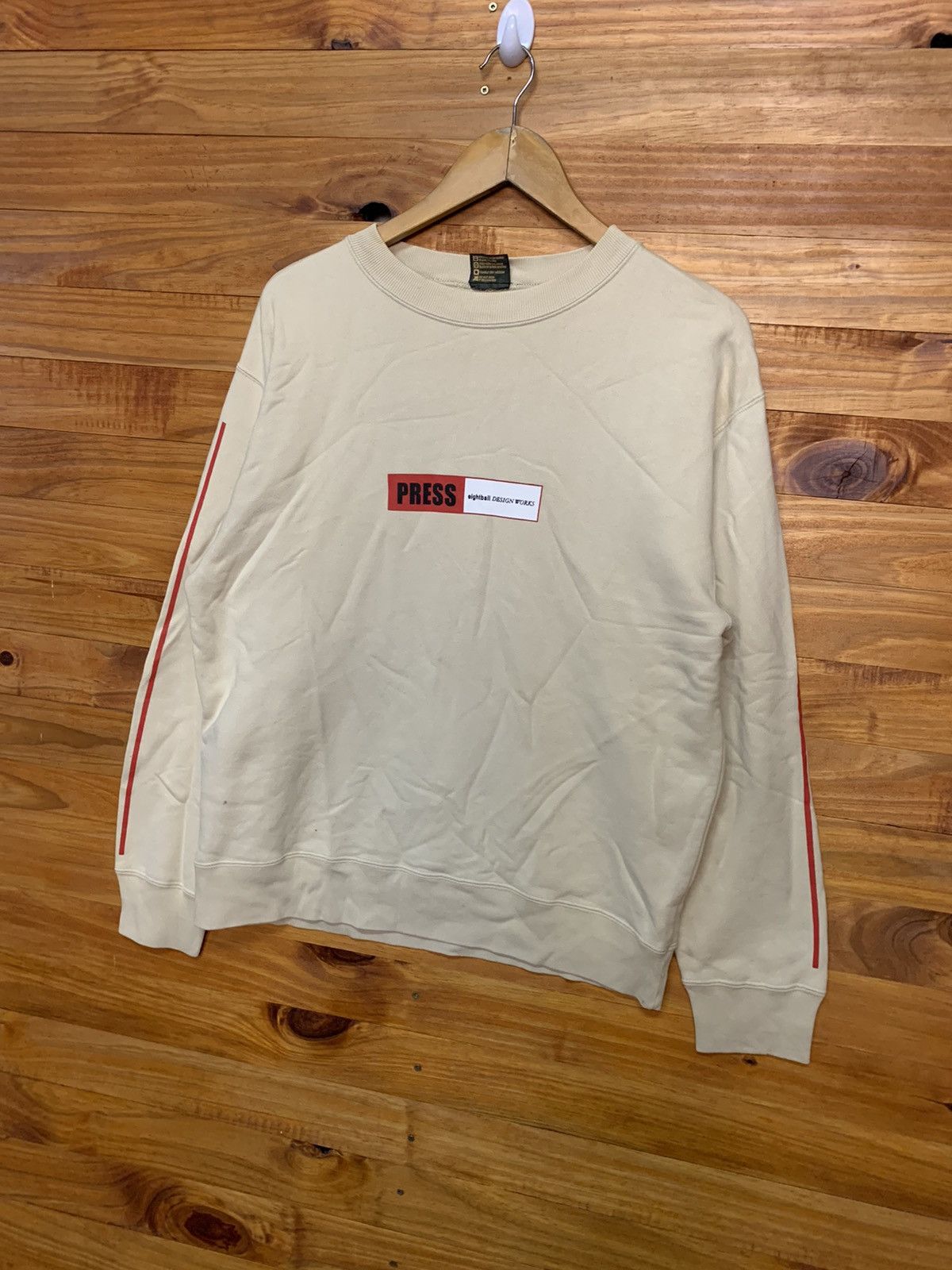 Other Vintage Eightball Press Design Work Skateboard Sweatshirts Size US M / EU 48-50 / 2 - 2 Thumbnail