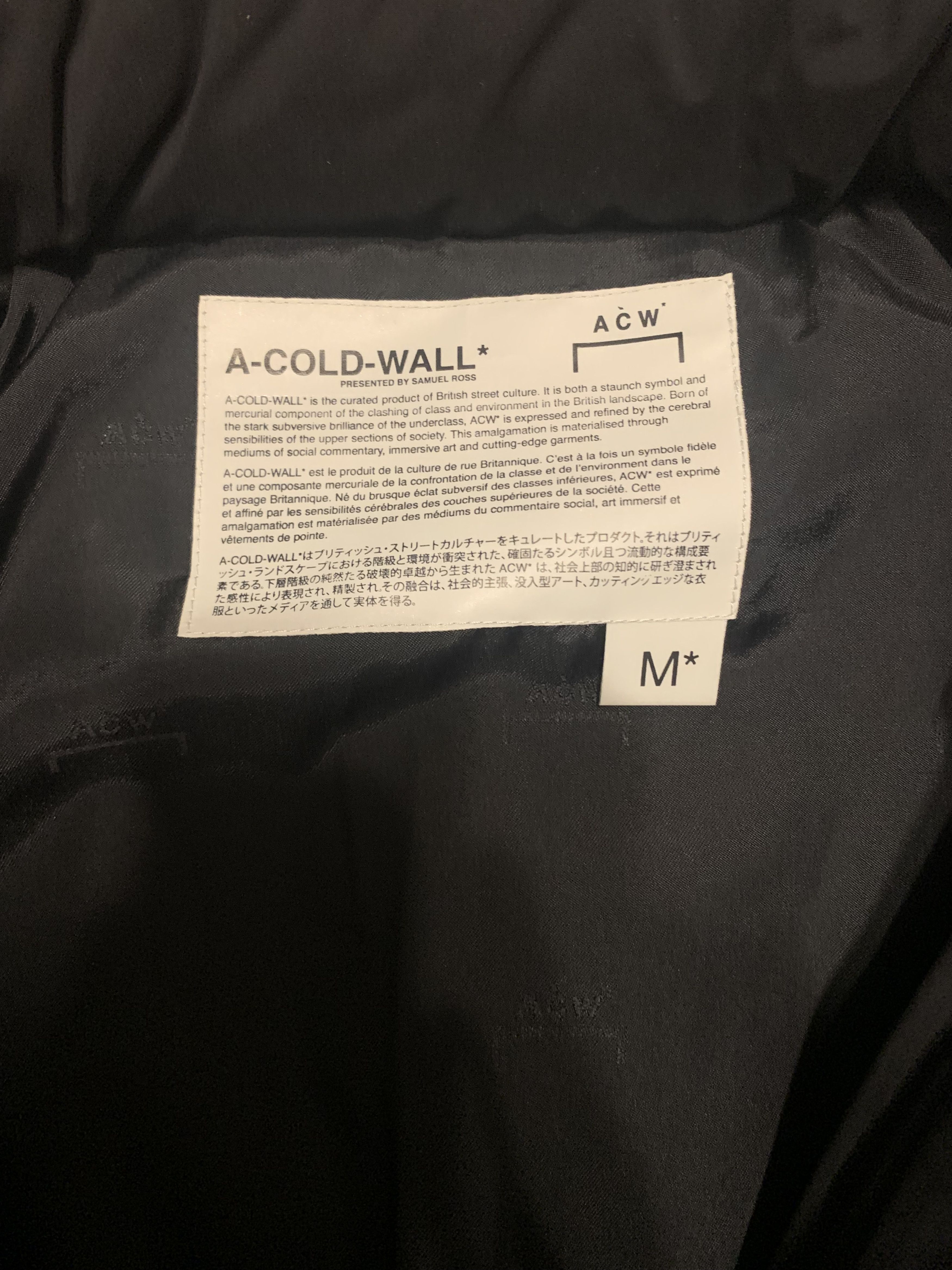 A-COLD-WALL* Classic Puffer Jacket Size US M / EU 48-50 / 2 - 6 Thumbnail